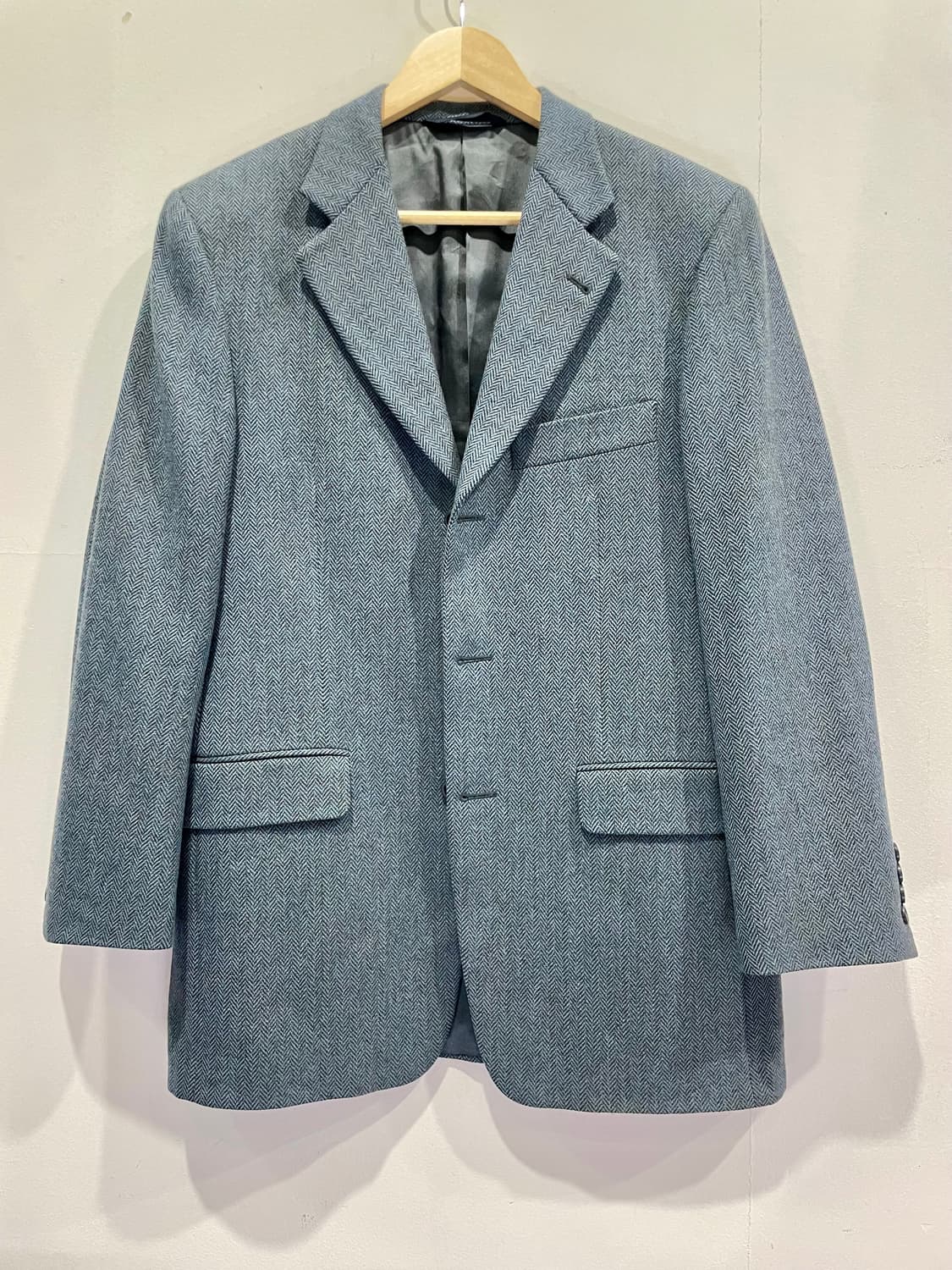 Burberry 버버리 헤링본 남성 자켓 38 정품 상품이미지1