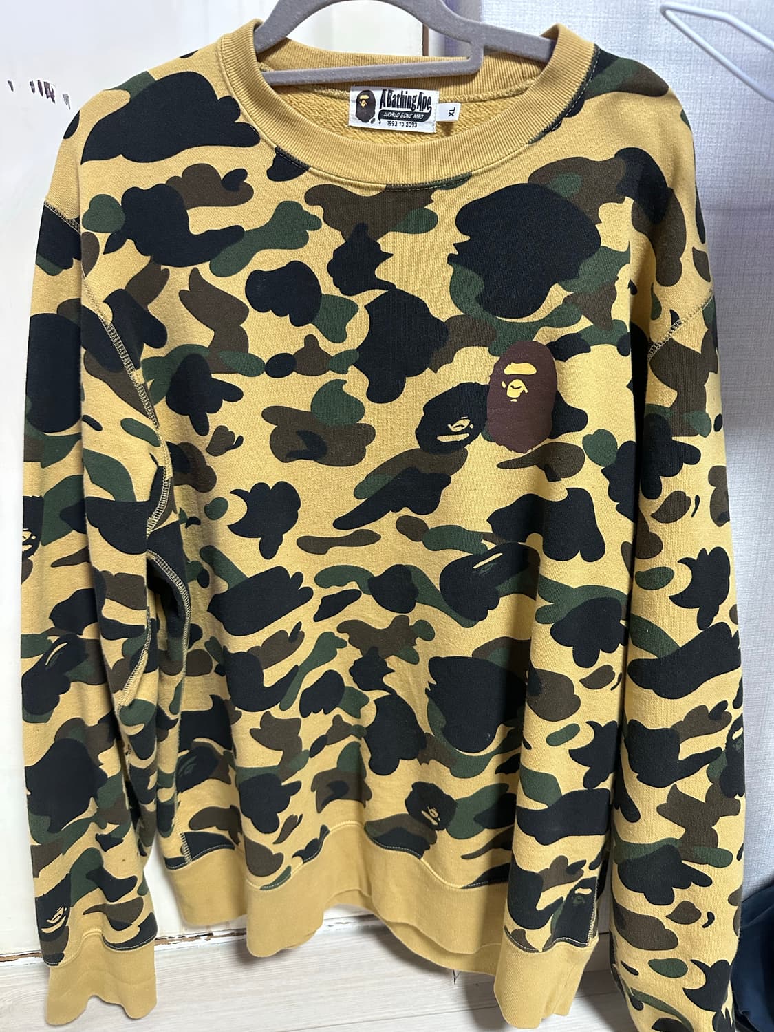 베이프 황계 맨투맨 xl 상품이미지1