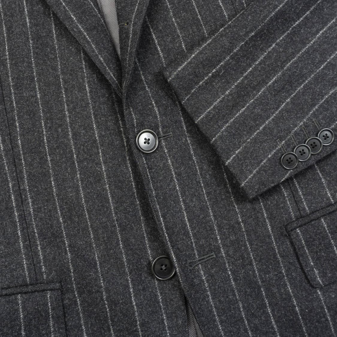 Beams F / 울 플란넬 스트라이프 자켓 44 상품이미지5