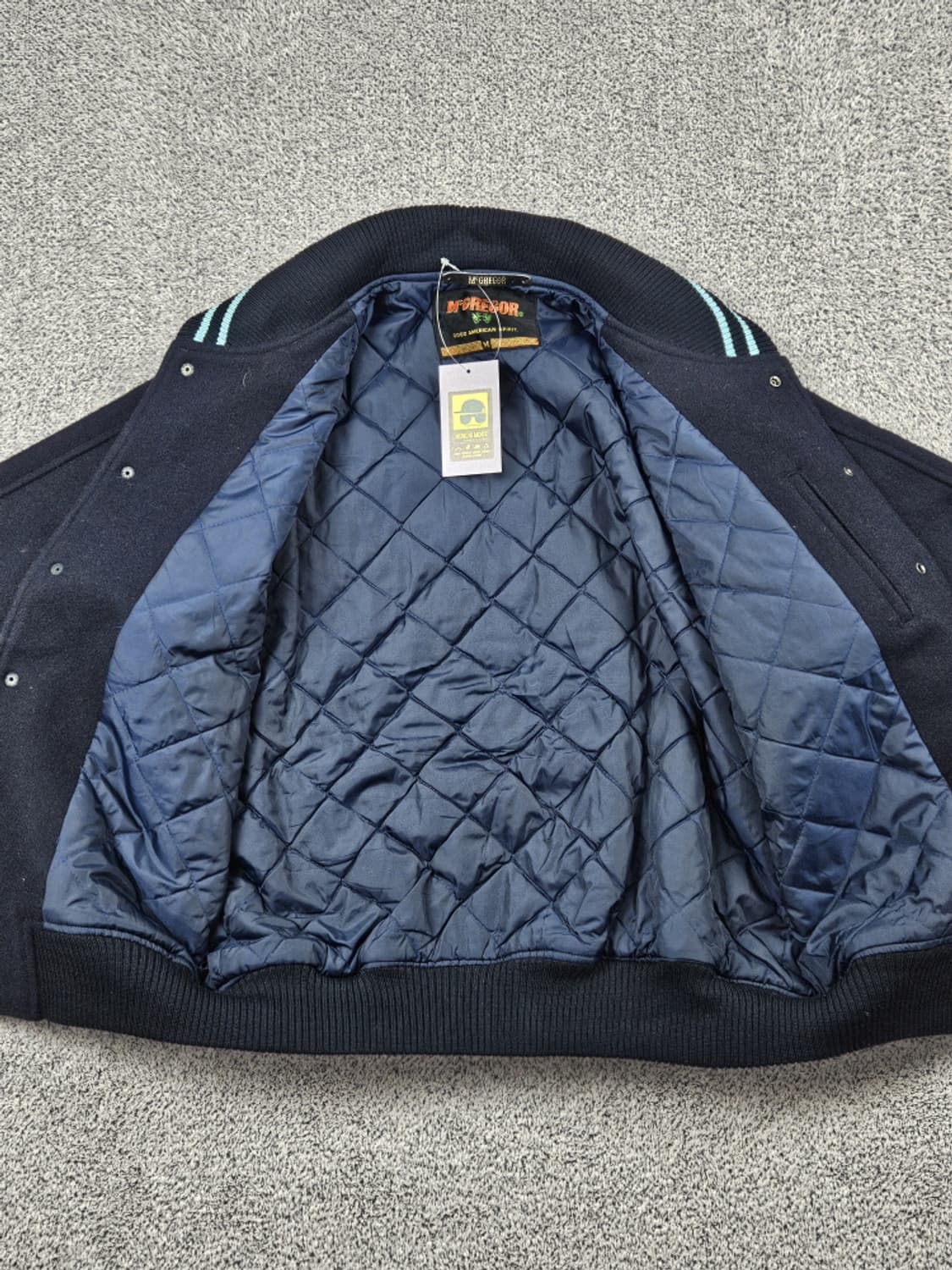 맥그리거 레더 트리밍 아메리칸스피릿 바시티 자켓 ( M ) / 10107 상품이미지8