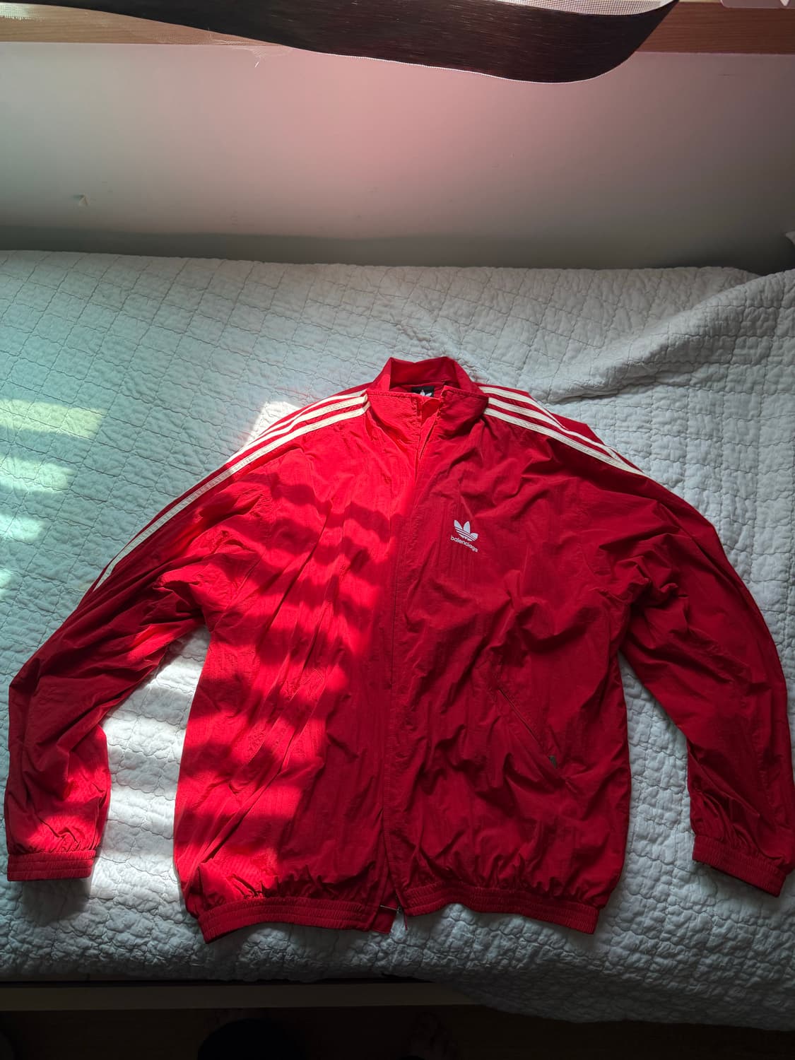 발렌시아가 x 아디다스 트랙수트 자켓 레드 상품이미지2