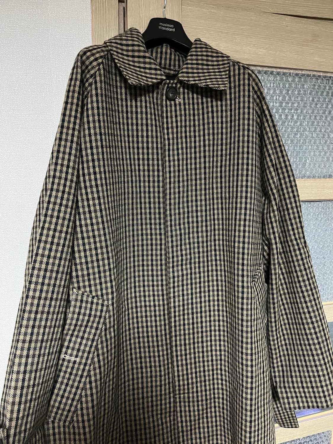 Acne Studio 아크네 Oles올레스 발마칸 코트 상품이미지4