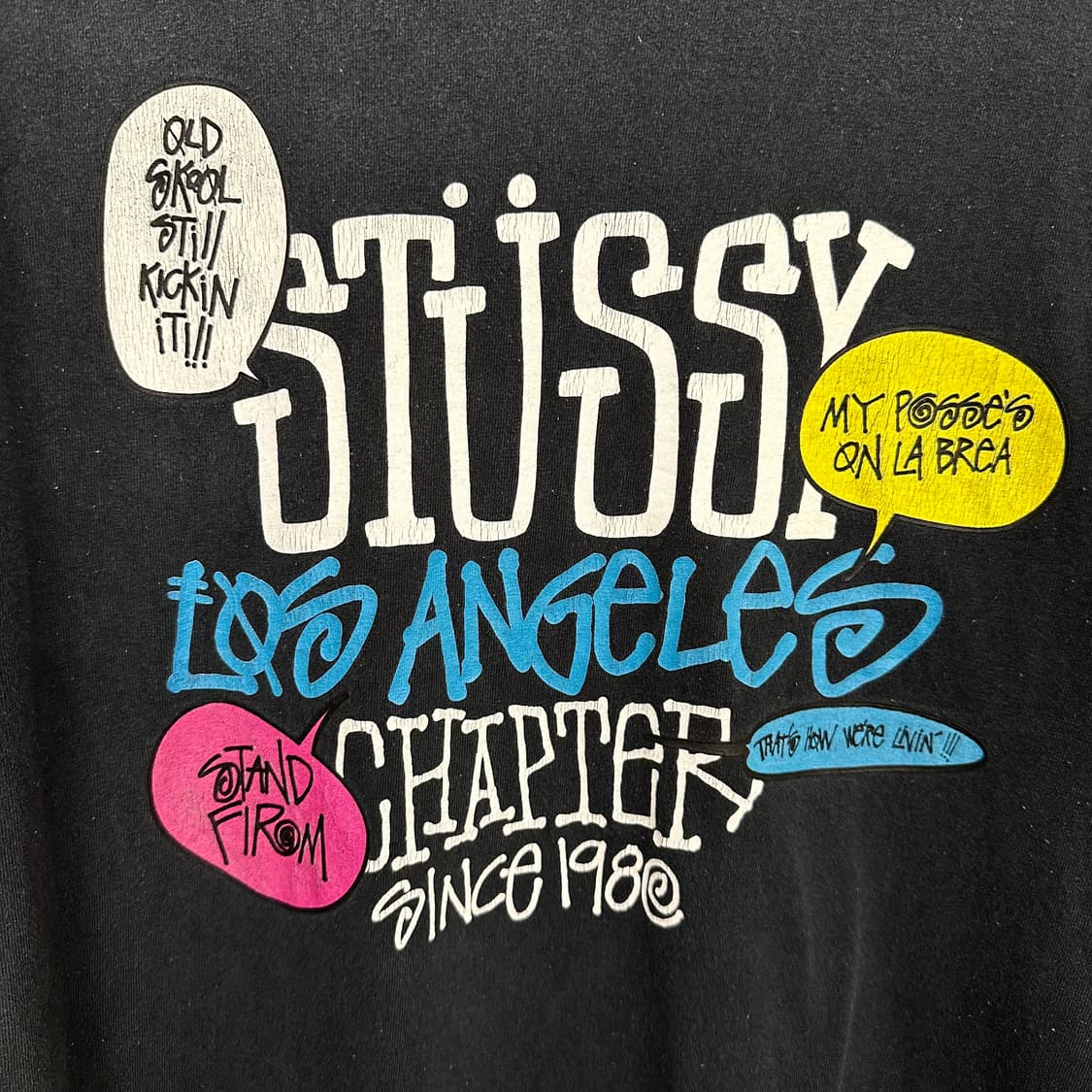 00‘s 스투시 LA챕터 티셔츠 상품이미지5