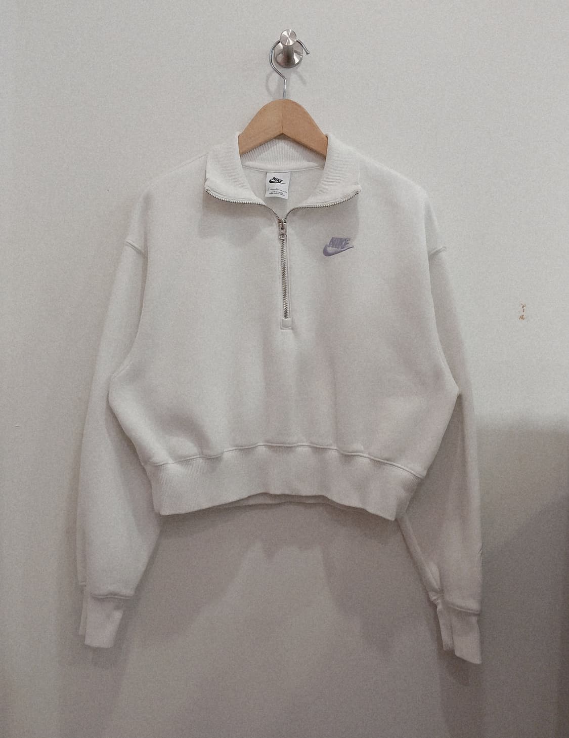 나이키크롭 기모하프집업맨투맨 상품이미지1