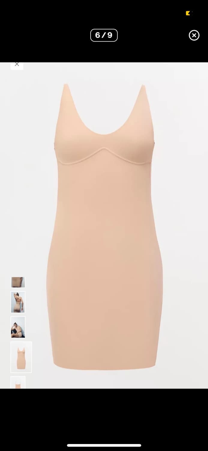 Zara 자라 바디쉐입 슬립 이너 원피스 상품이미지1