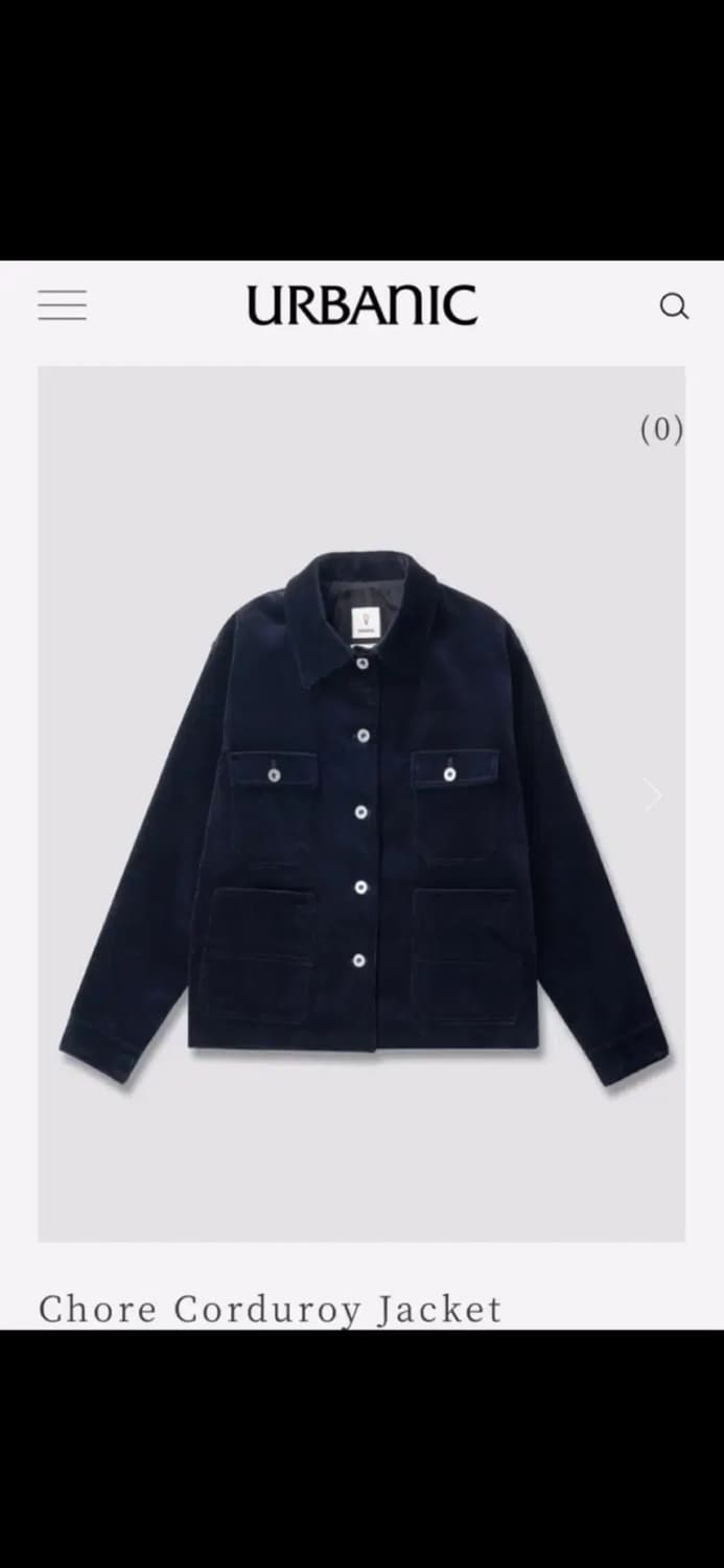 얼바닉30 chore corduroy jacket 상품이미지1