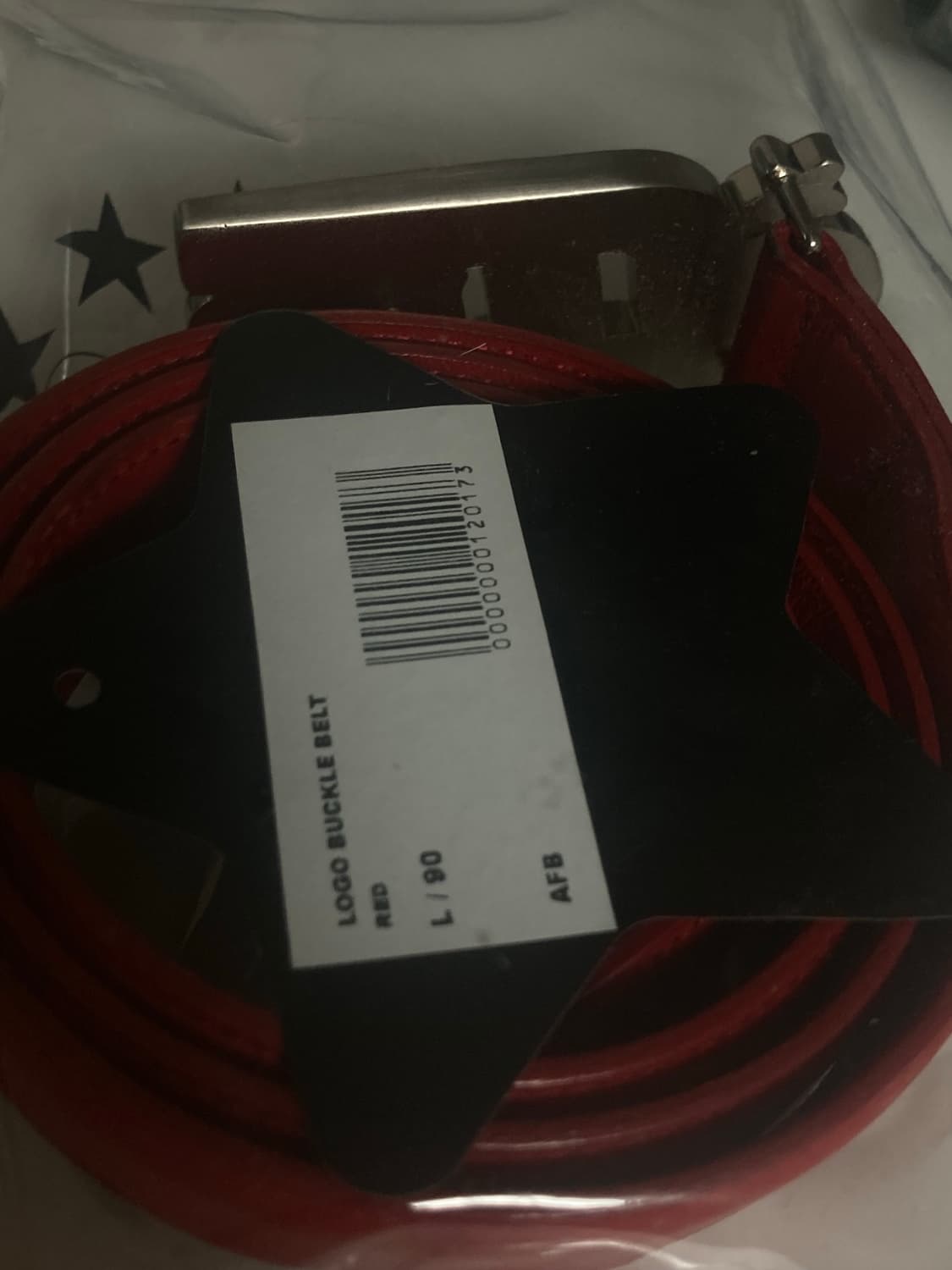 AFB RED 벨트 팝니다 상품이미지3