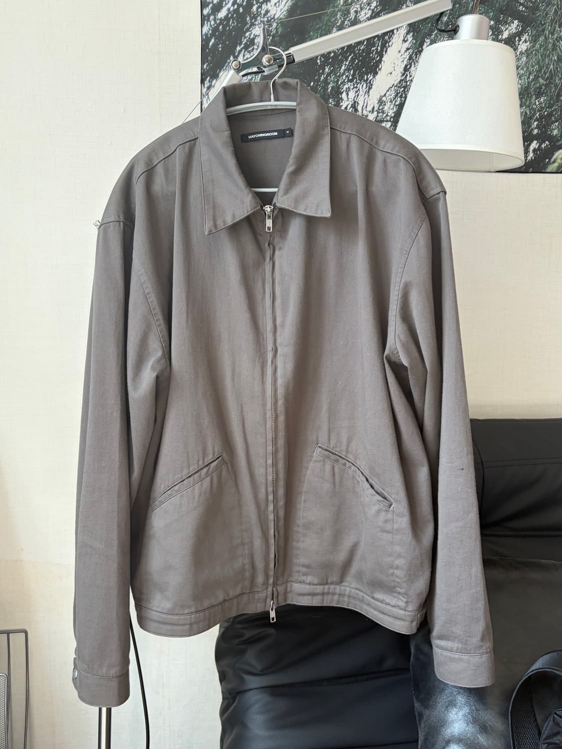 해칭룸 Plain Blouson Mud Brown 4 상품이미지2