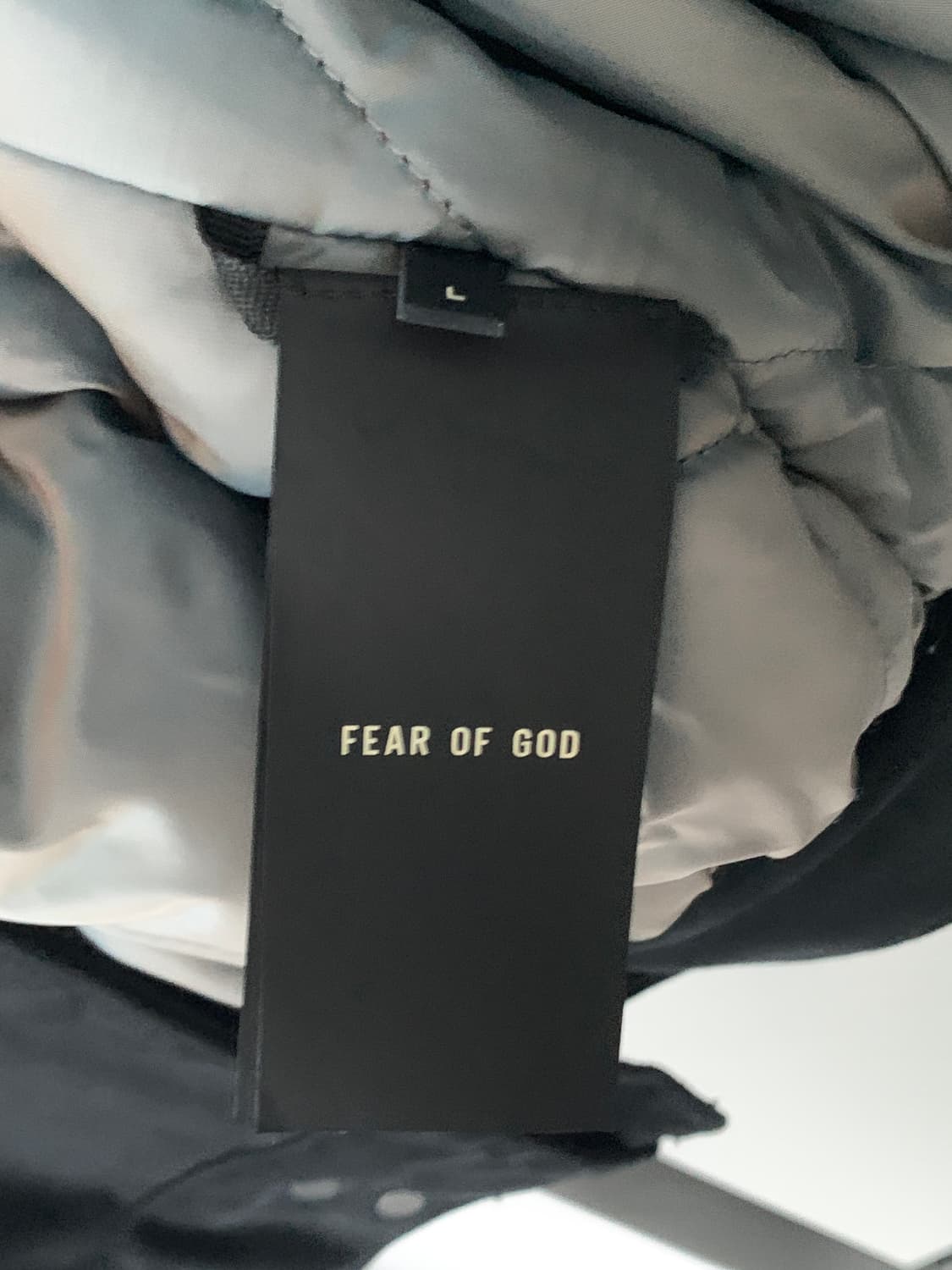 [L] 피어오브갓 6th 봄버 자켓 블랙 상품이미지6