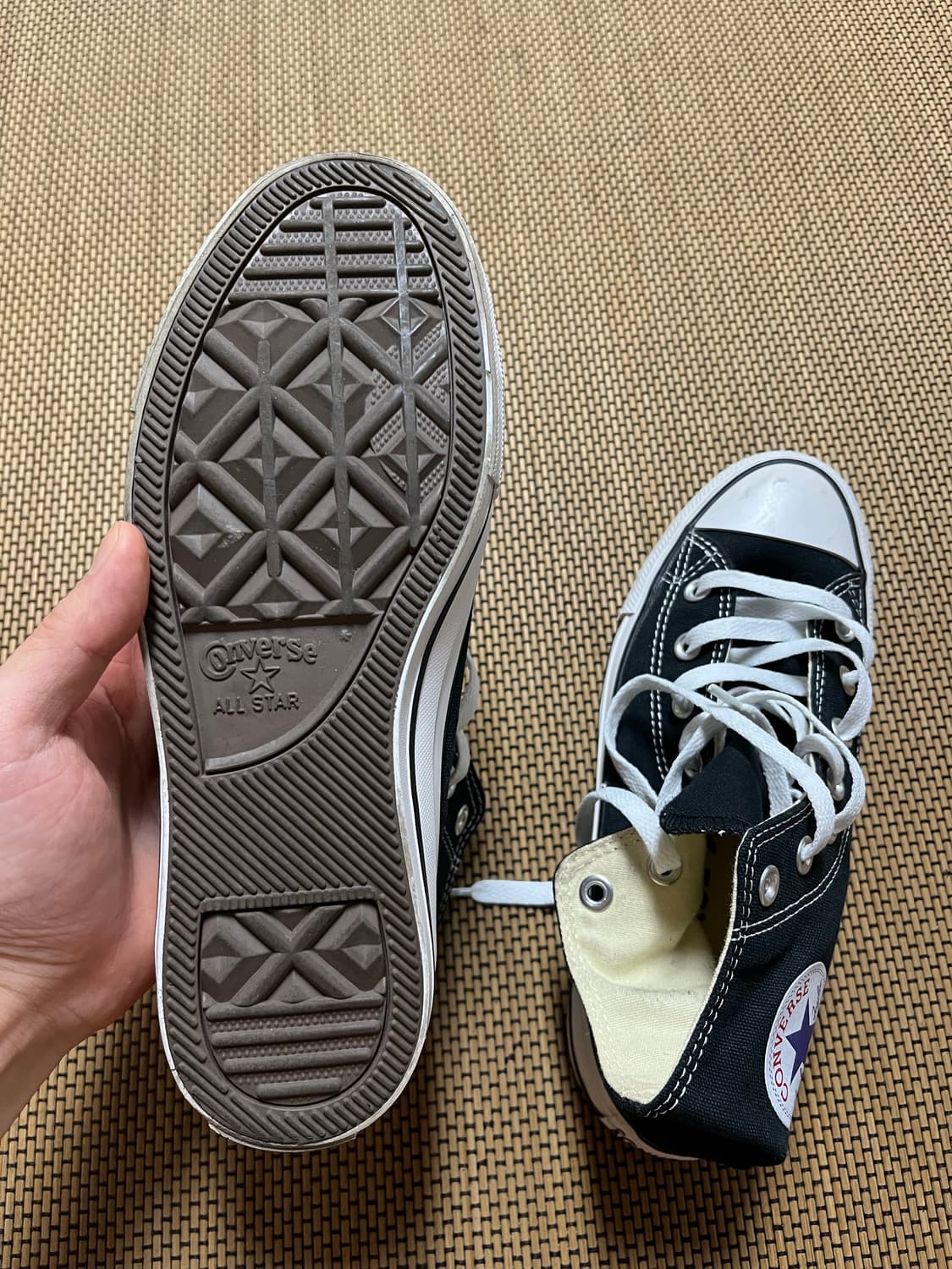 컨버스 올스타 하이 블랙 245 상품이미지5