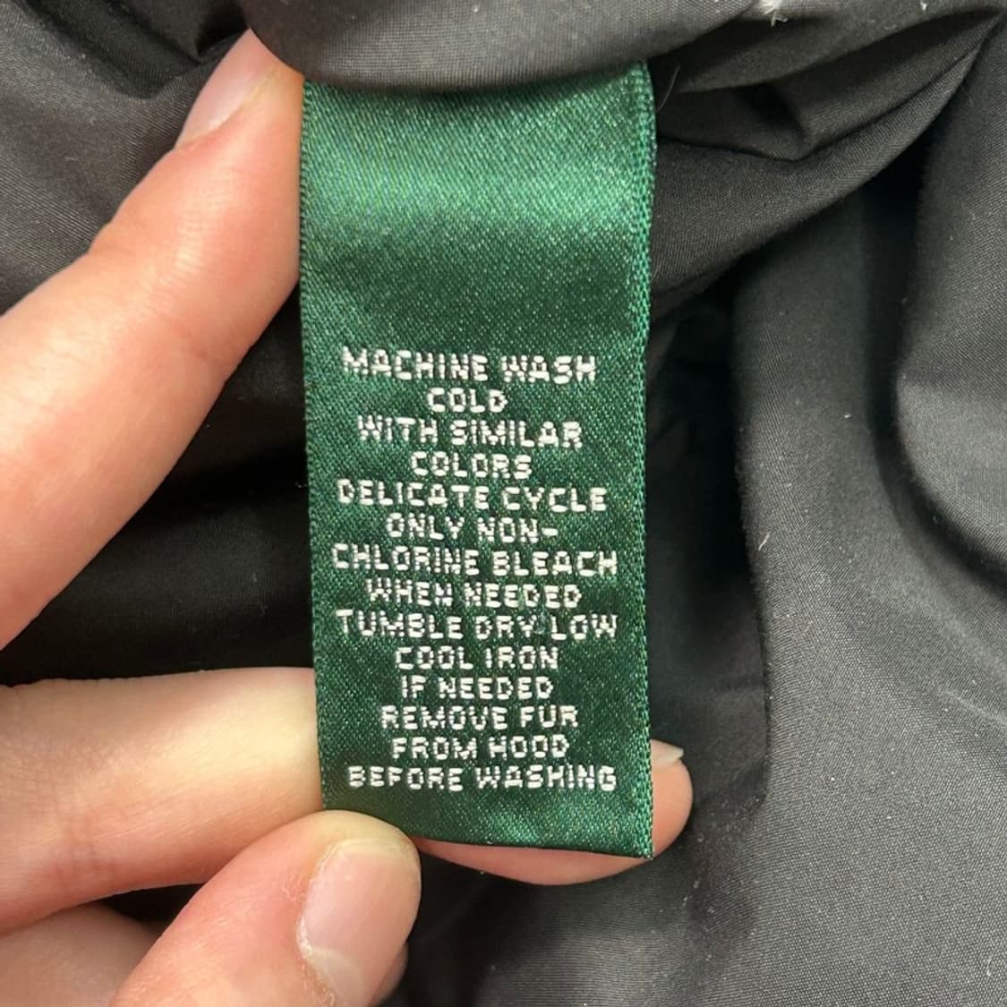 로렌 랄프로렌 유틸리티 파카 블랙 M 상품이미지5