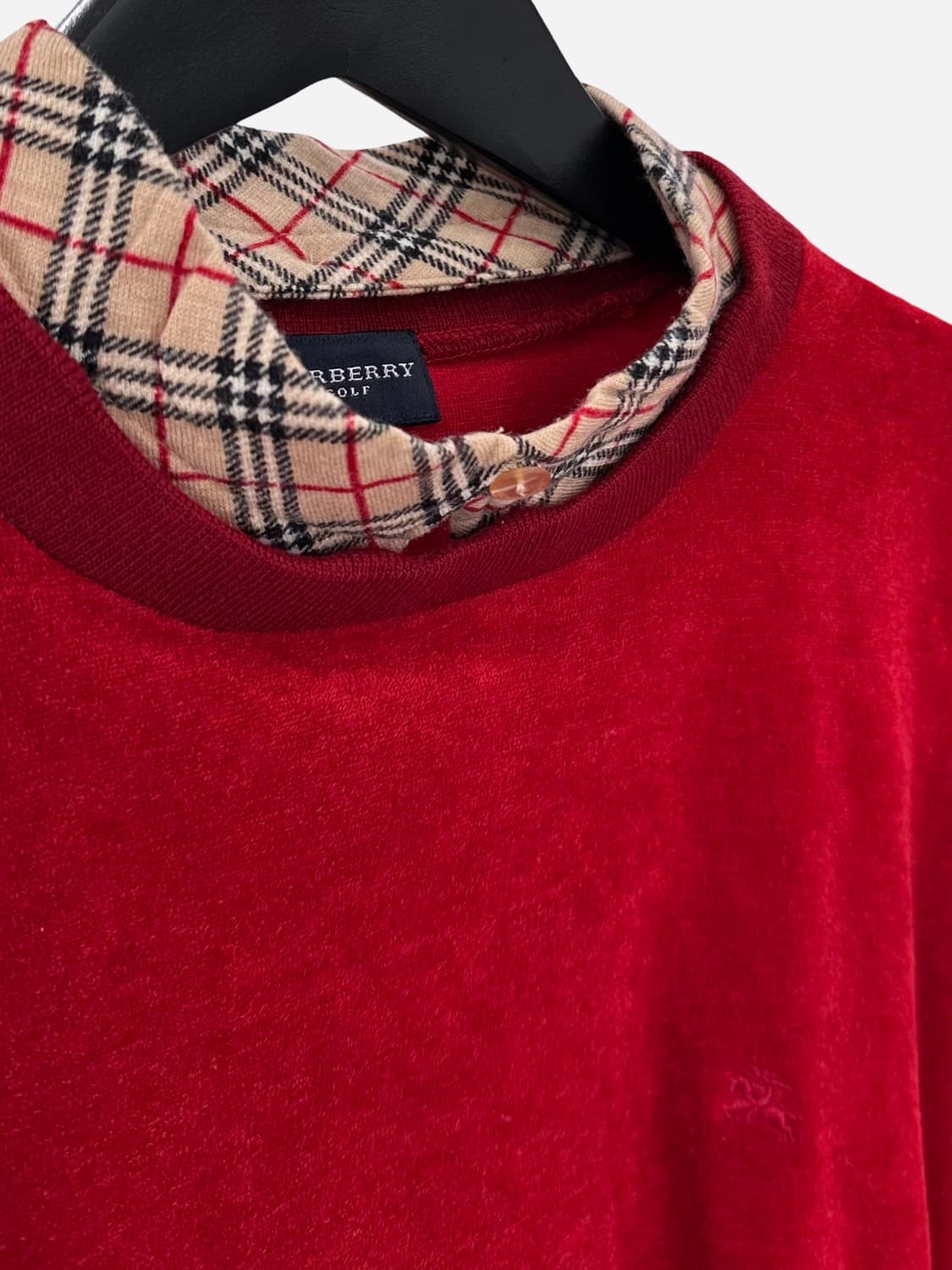Burberry Golf Velvet Sweatshirt  상품이미지2