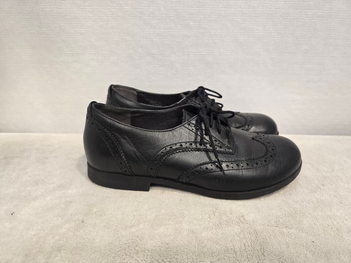 버켄스탁 라라미로 블랙 윙팁 구두 230 상품이미지3