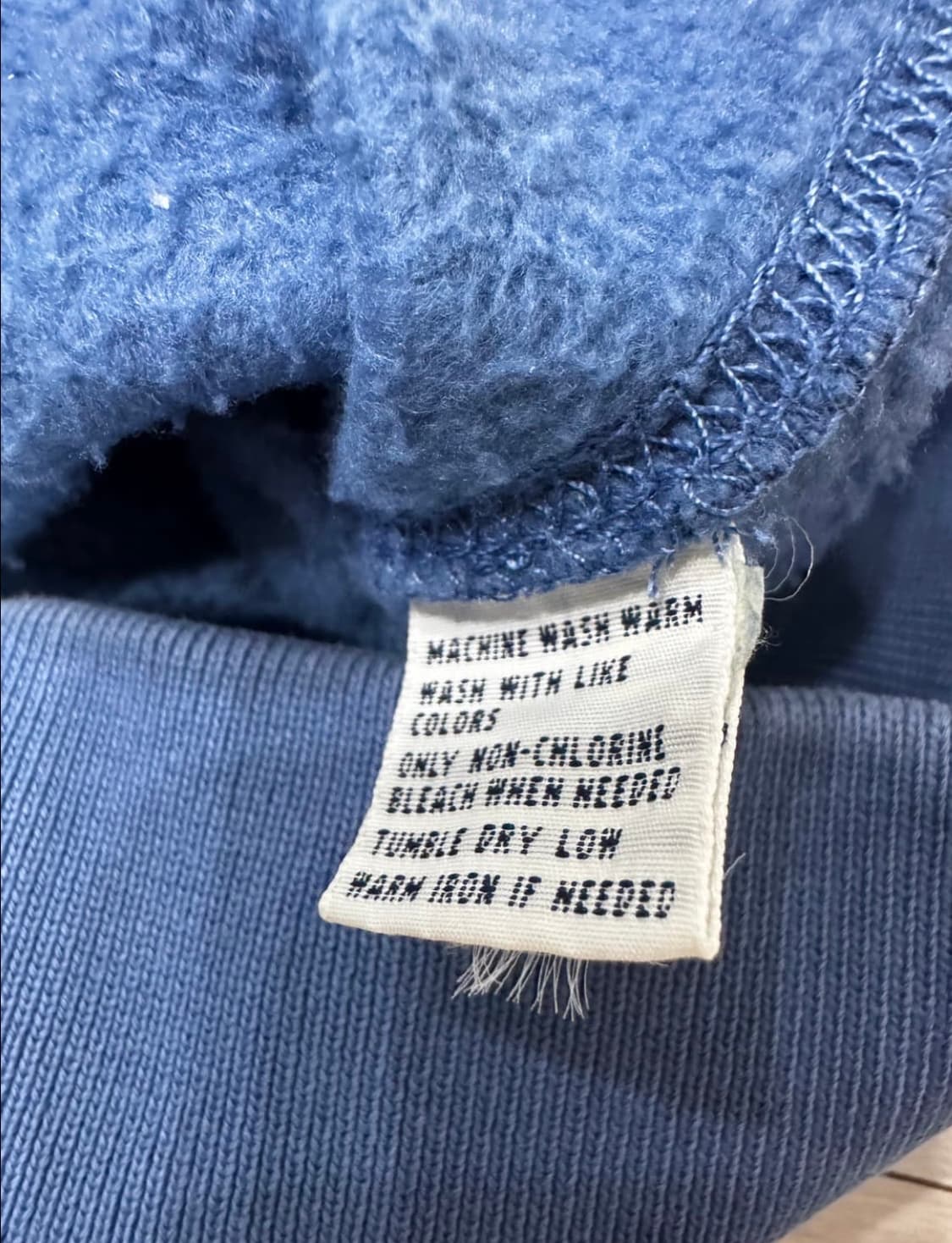 폴로 뮤트블루 후드집업 상품이미지3