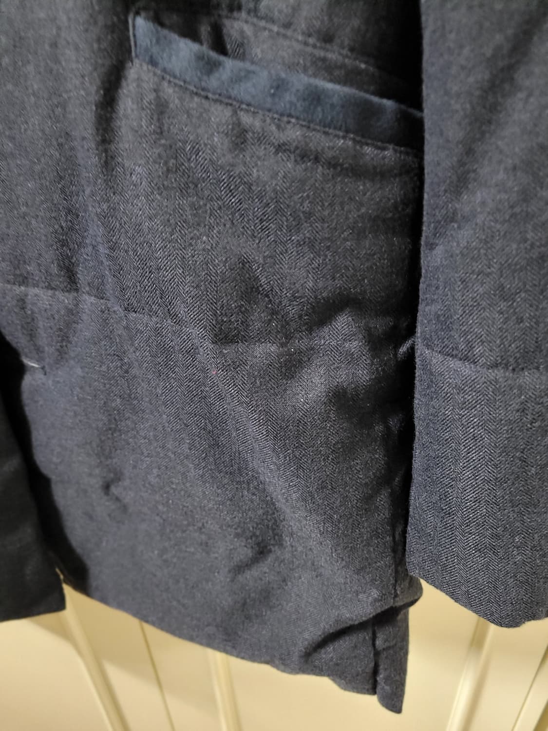 코오롱 시리즈 에피그램 구스 거위털 정장패딩 자켓 S 95/170 사이즈 상품이미지9