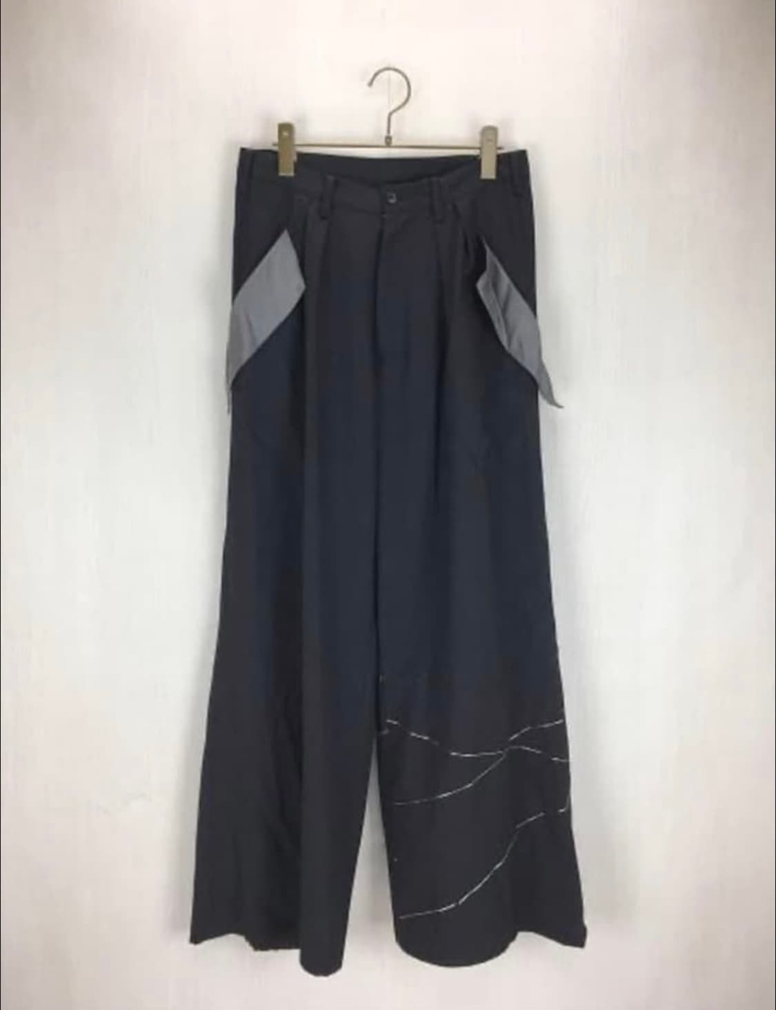 설밤 21AW 울 개버딘 메탈리안 팬츠 상품이미지1