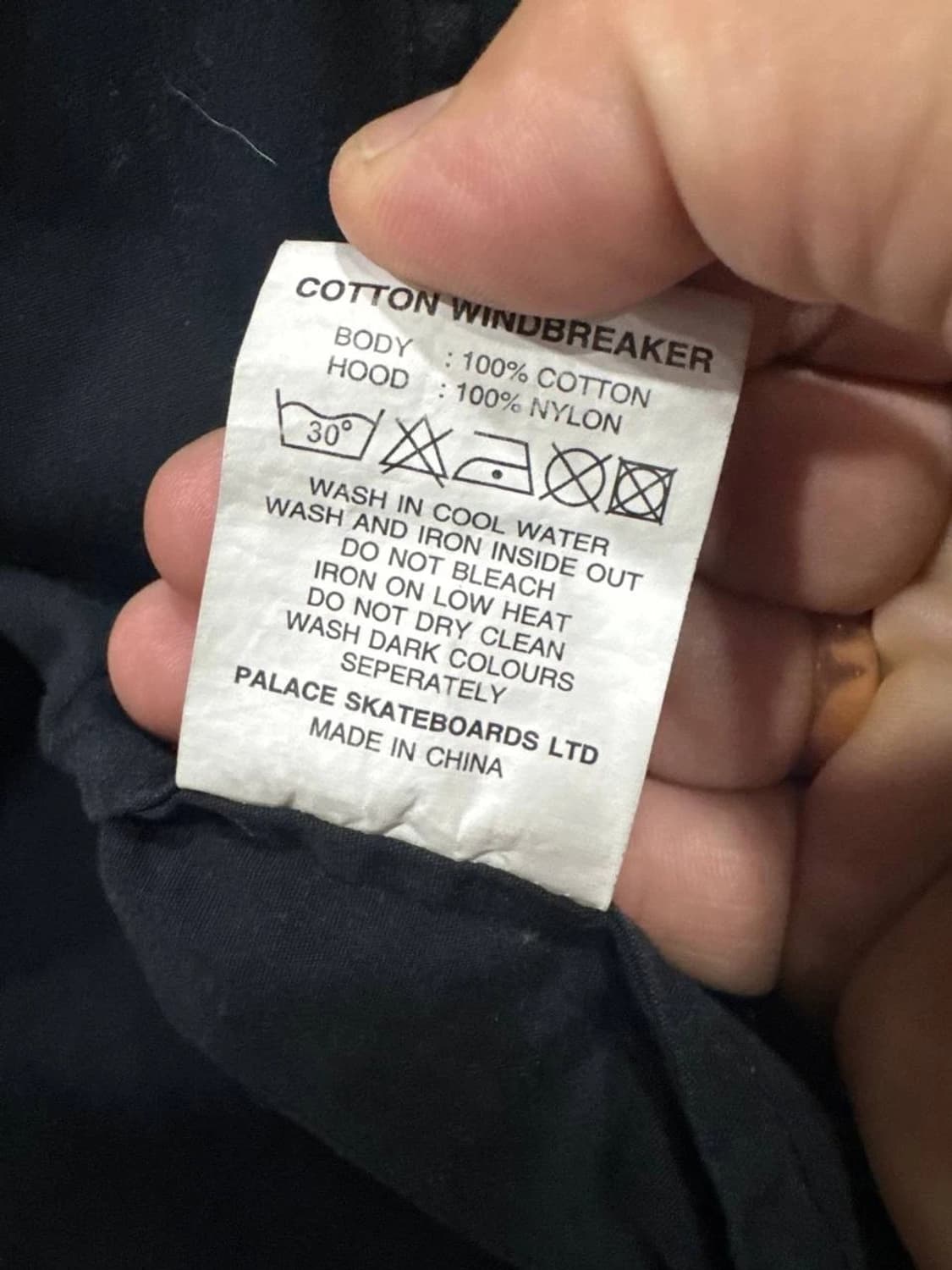 17FW 팔라스 인터내셔널 자켓 블랙 상품이미지9