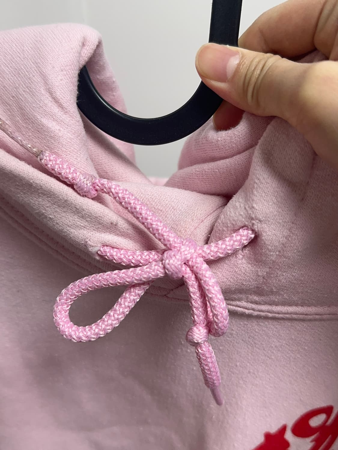 슬루피세컨즈 sloopyseconds X-Ray Spex 핑크 후드티 상품이미지3