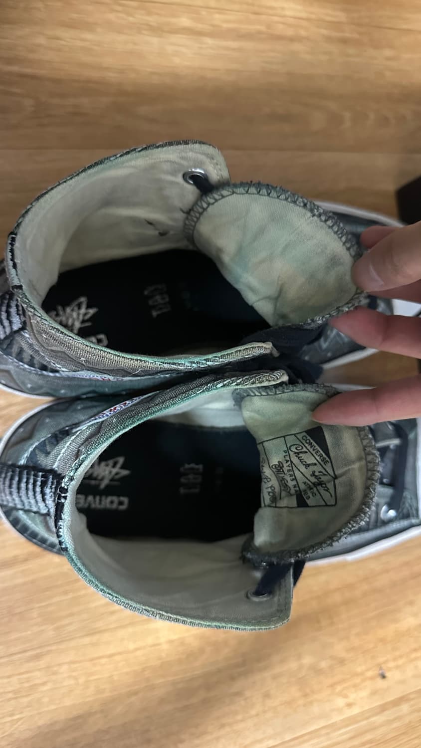 [280] 스투시 X 컨버스 척 70 콜라보 (아워레가시) 상품이미지8