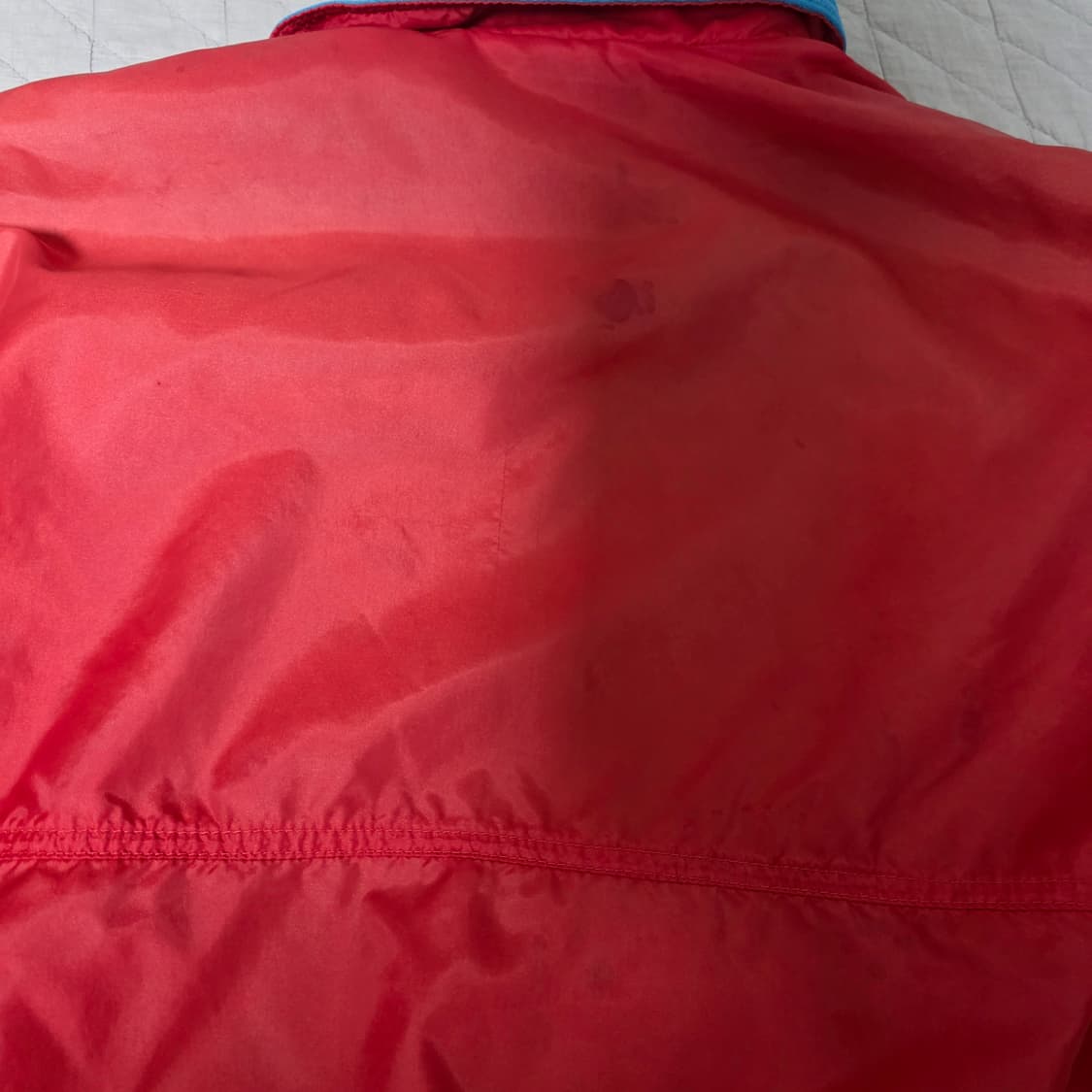 [L] 90s USA 파타고니아 신칠라 쉴드 레드/블루 자켓 트래쉬드 상품이미지8