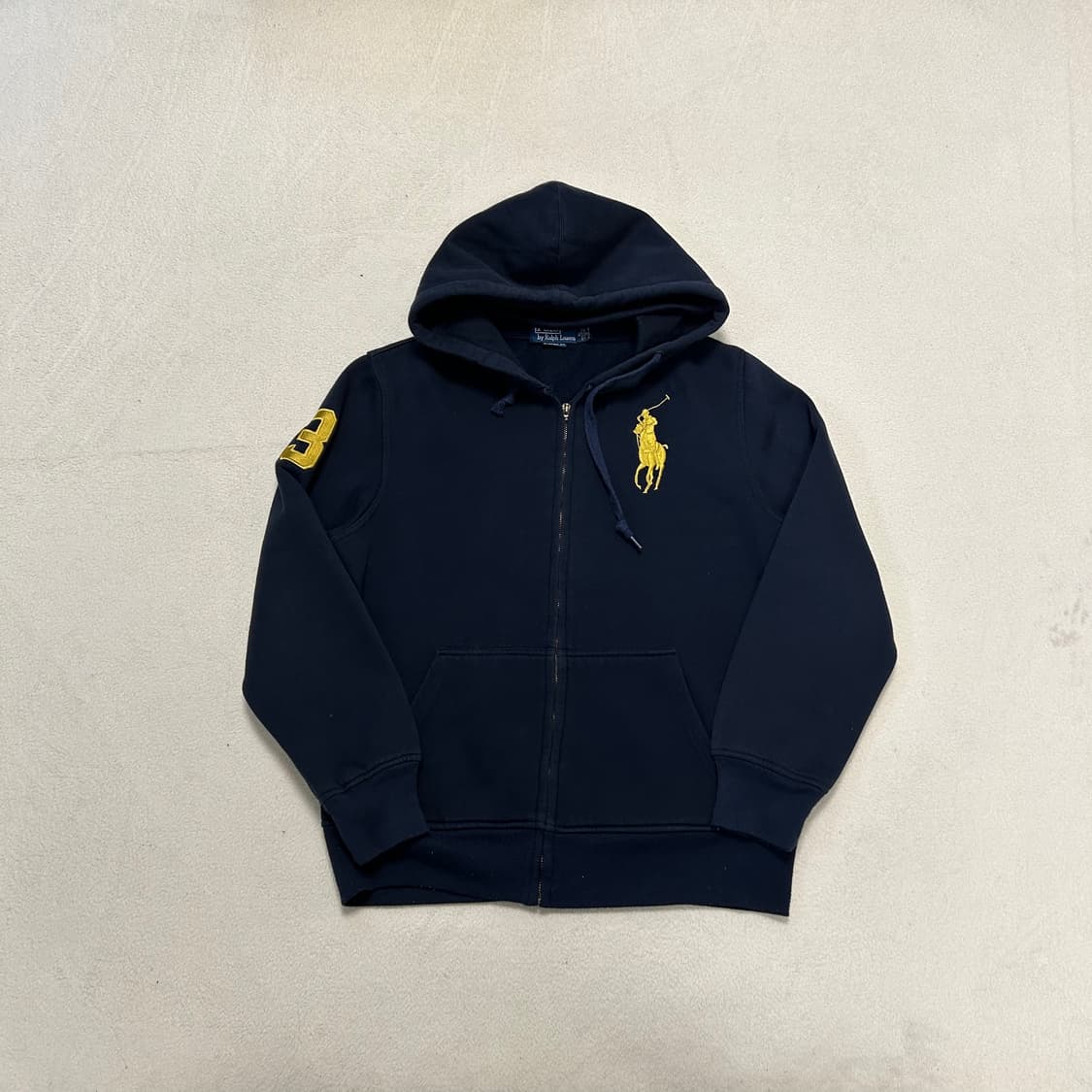 Polo Big Pony Navy Hood Zip-up 상품이미지4