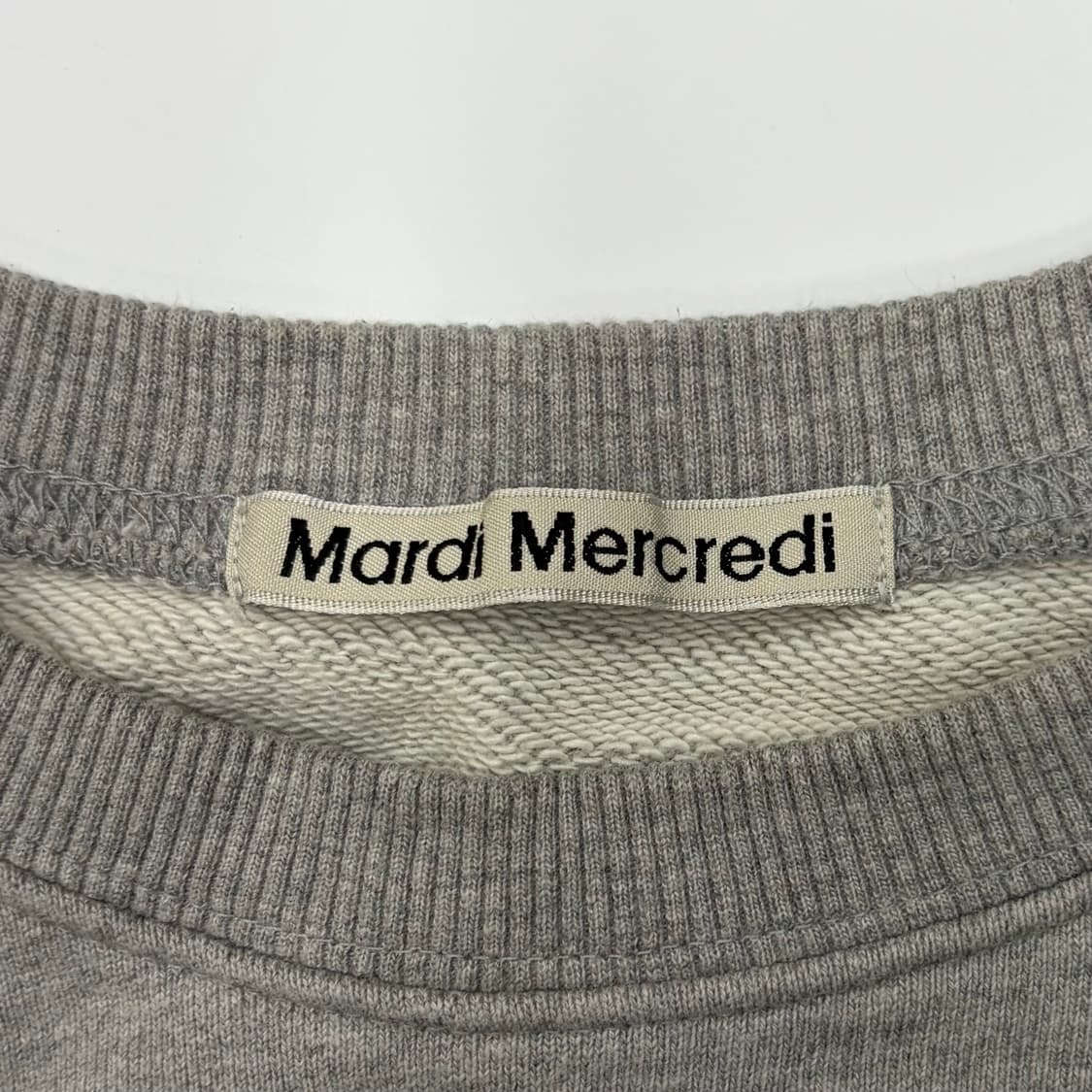 Mardi Mercredi 마르디 메크르디 플라워 맨투맨  상품이미지4