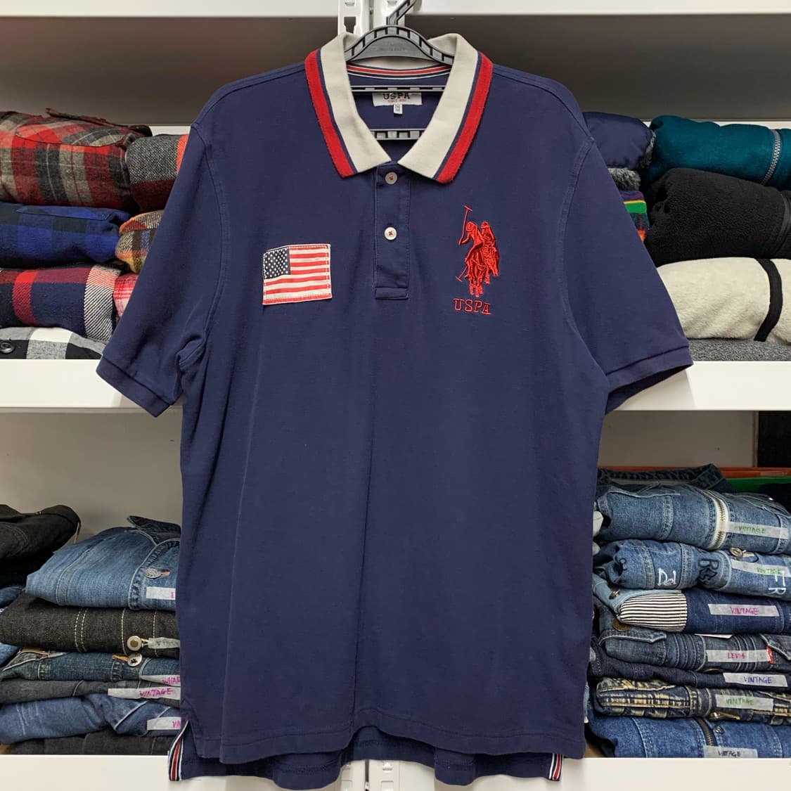 [2XL] USPA PK 티셔츠 상품이미지2