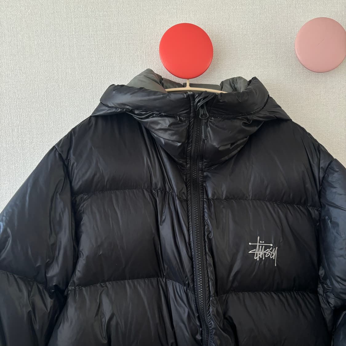 stussy down parka 스투시 립스탑 패딩 상품이미지4