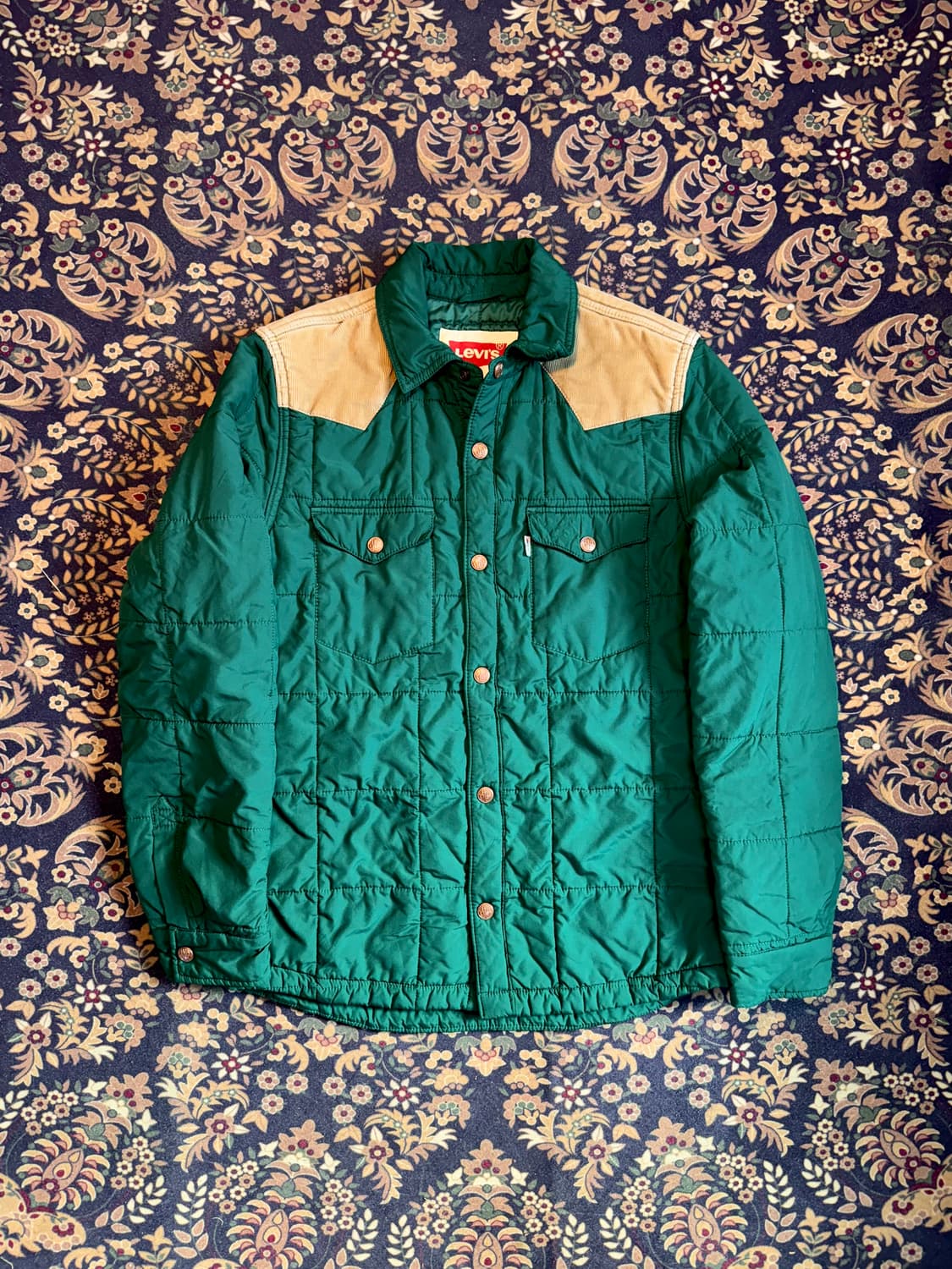 리바이스 웨스턴 셔츠 패딩 상품이미지1