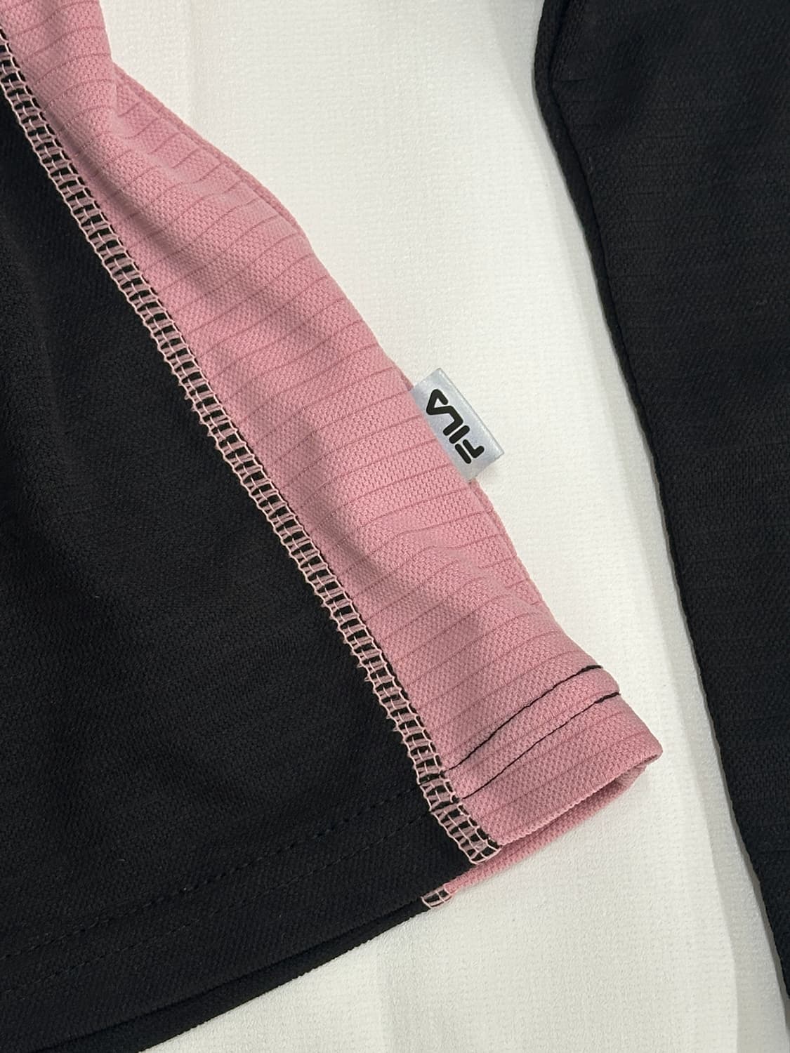 재팬 기능성 휠라 긴팔티셔츠 스포츠 스포티 반집업 아노락 트레이닝 상품이미지5