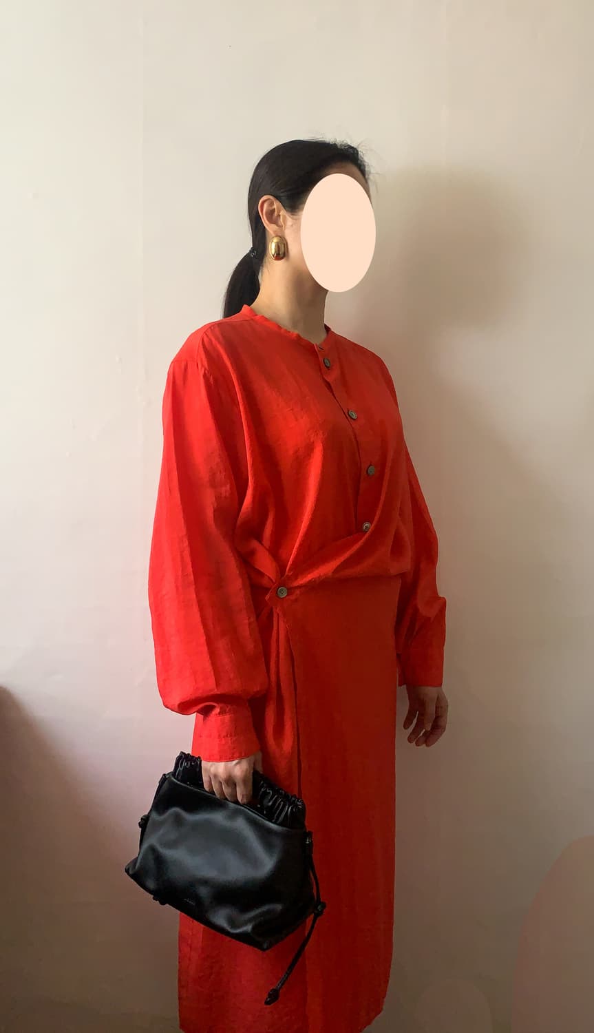 [FR36] 르메르 LEMAIRE 트위스티드 셔츠 드레스 상품이미지10