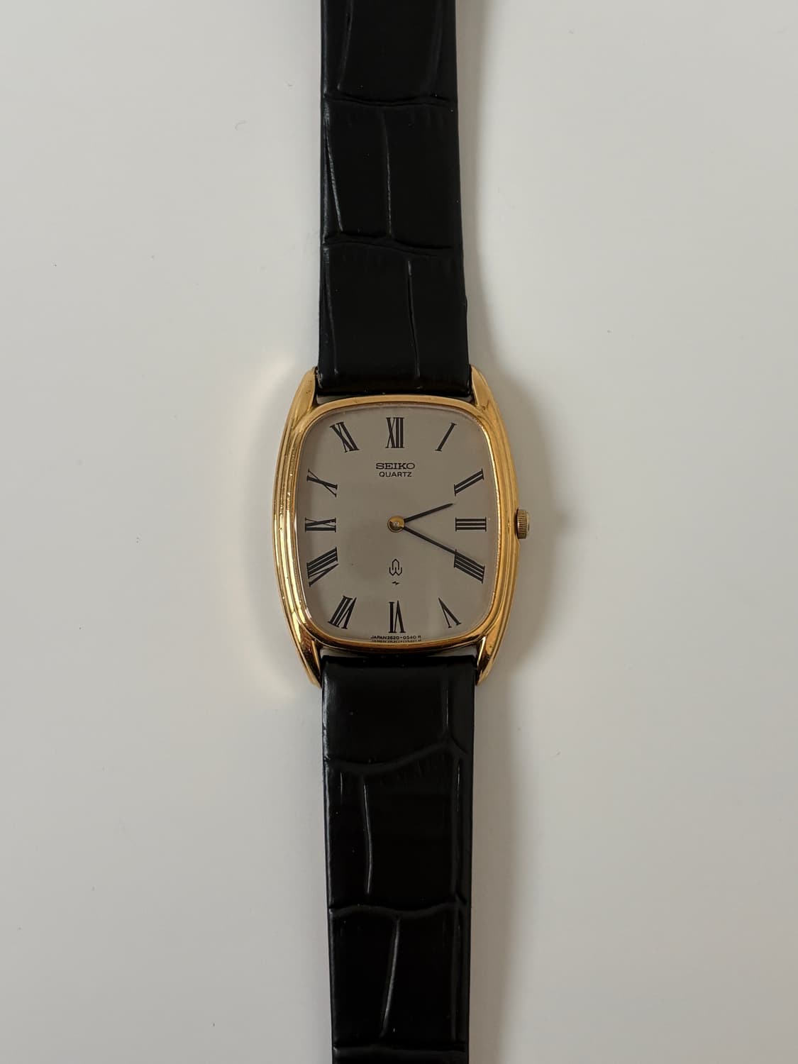 1980s Chariot Grey Dial Gold Tank Quartz 상품이미지3