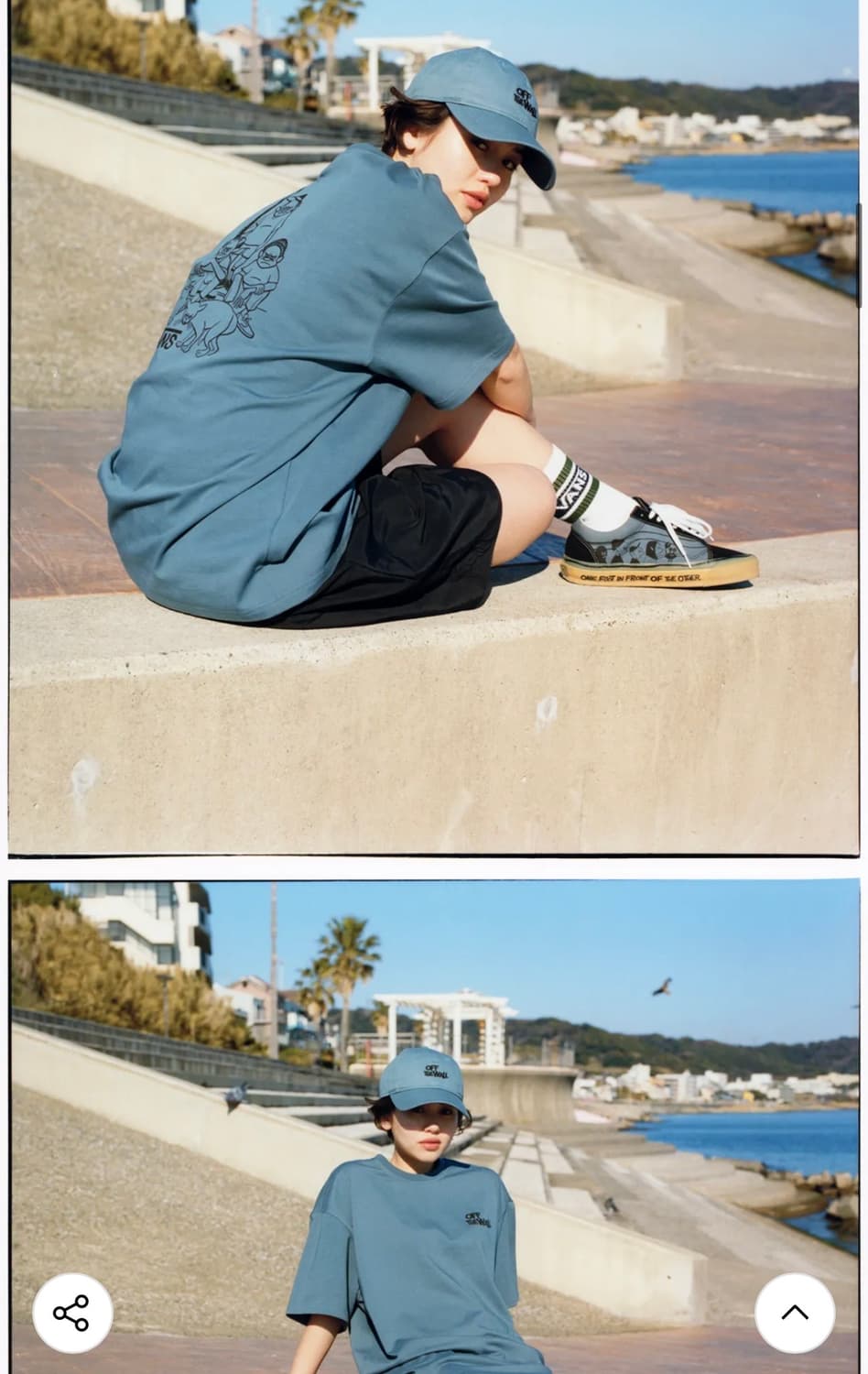 반스 Vans 유스케 하나이 콜라보 캡 모자 스톰웨더 색상 상품이미지2