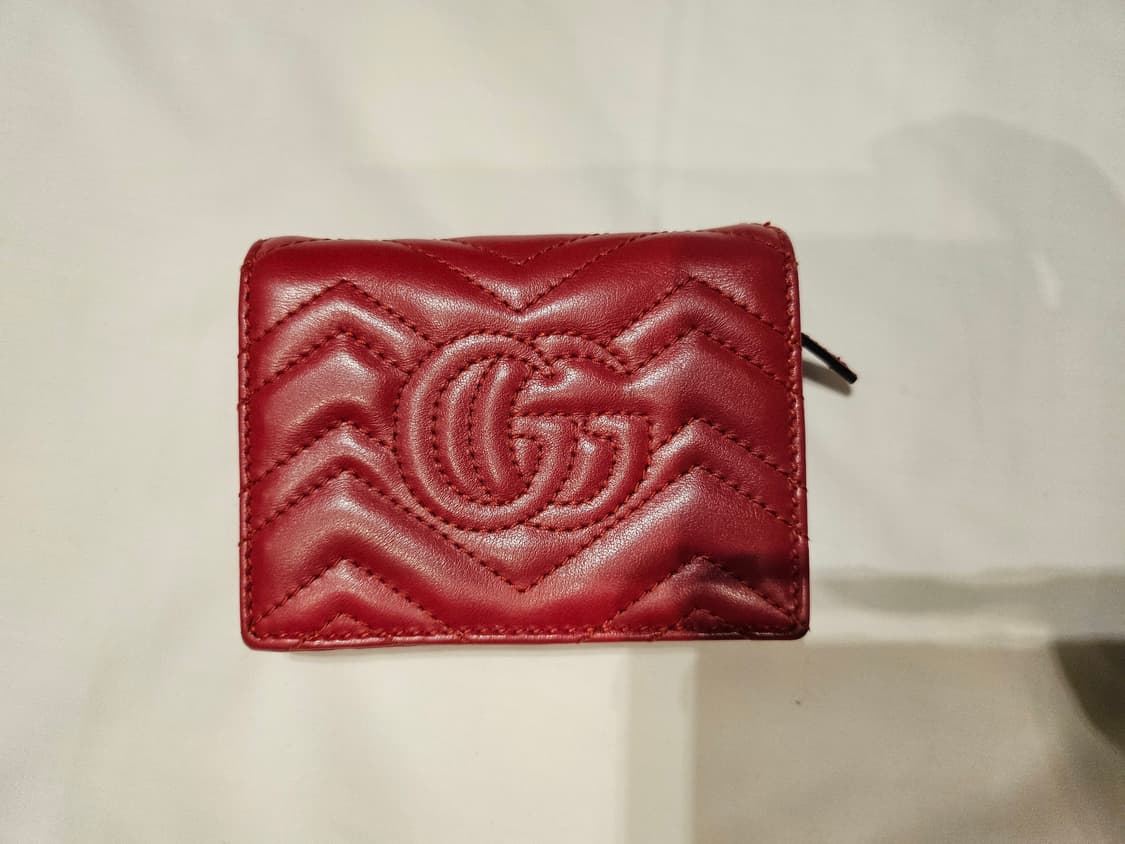 구찌 반지갑 레드 상품이미지5