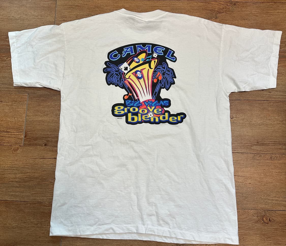 90s 카멜 반팔 미제🇺🇸 상품이미지2