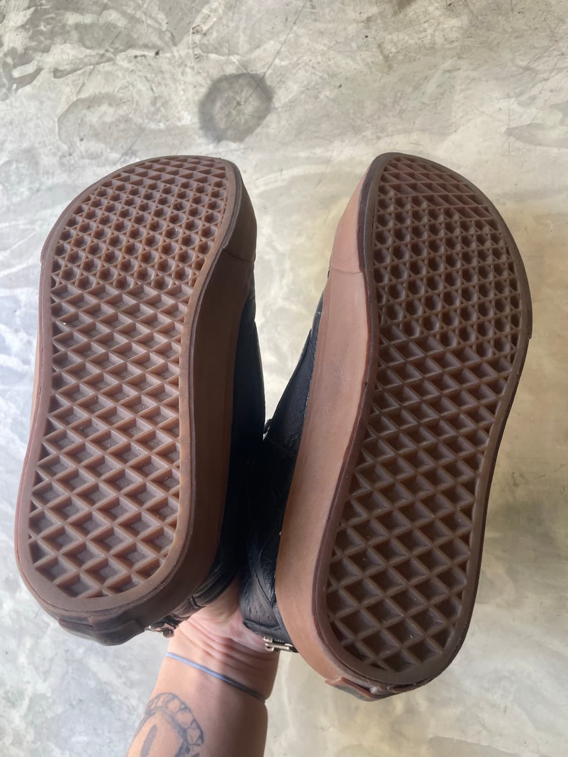 Vans 반스 가죽 스케이트 하이 260 상품이미지6