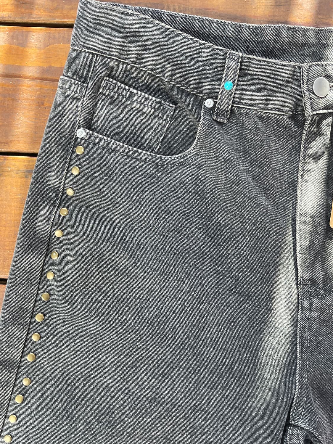 리벳커스텀 버뮤다 데님팬츠 32 size 상품이미지2