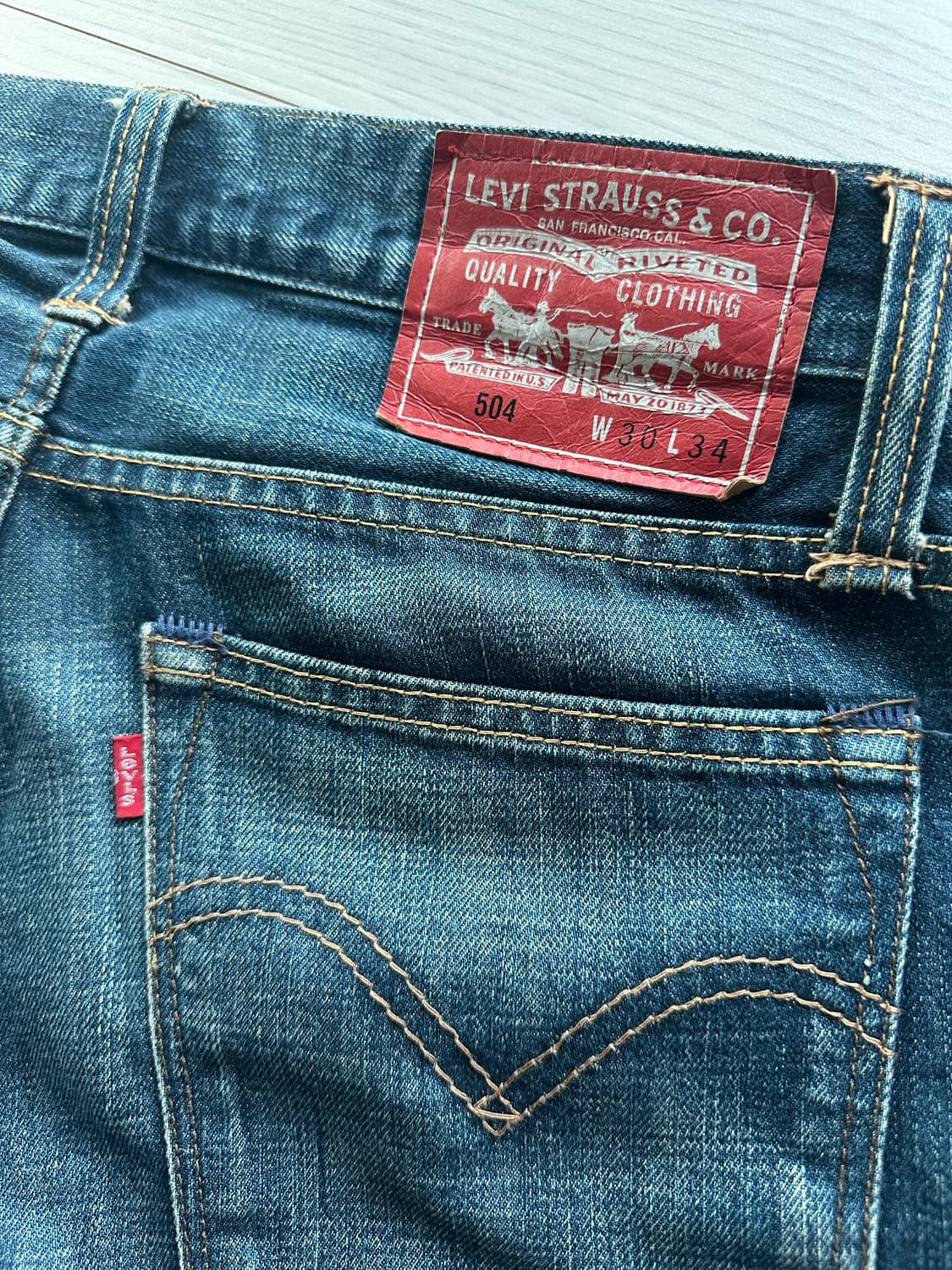 Levi’s Vintage 504 상품이미지3