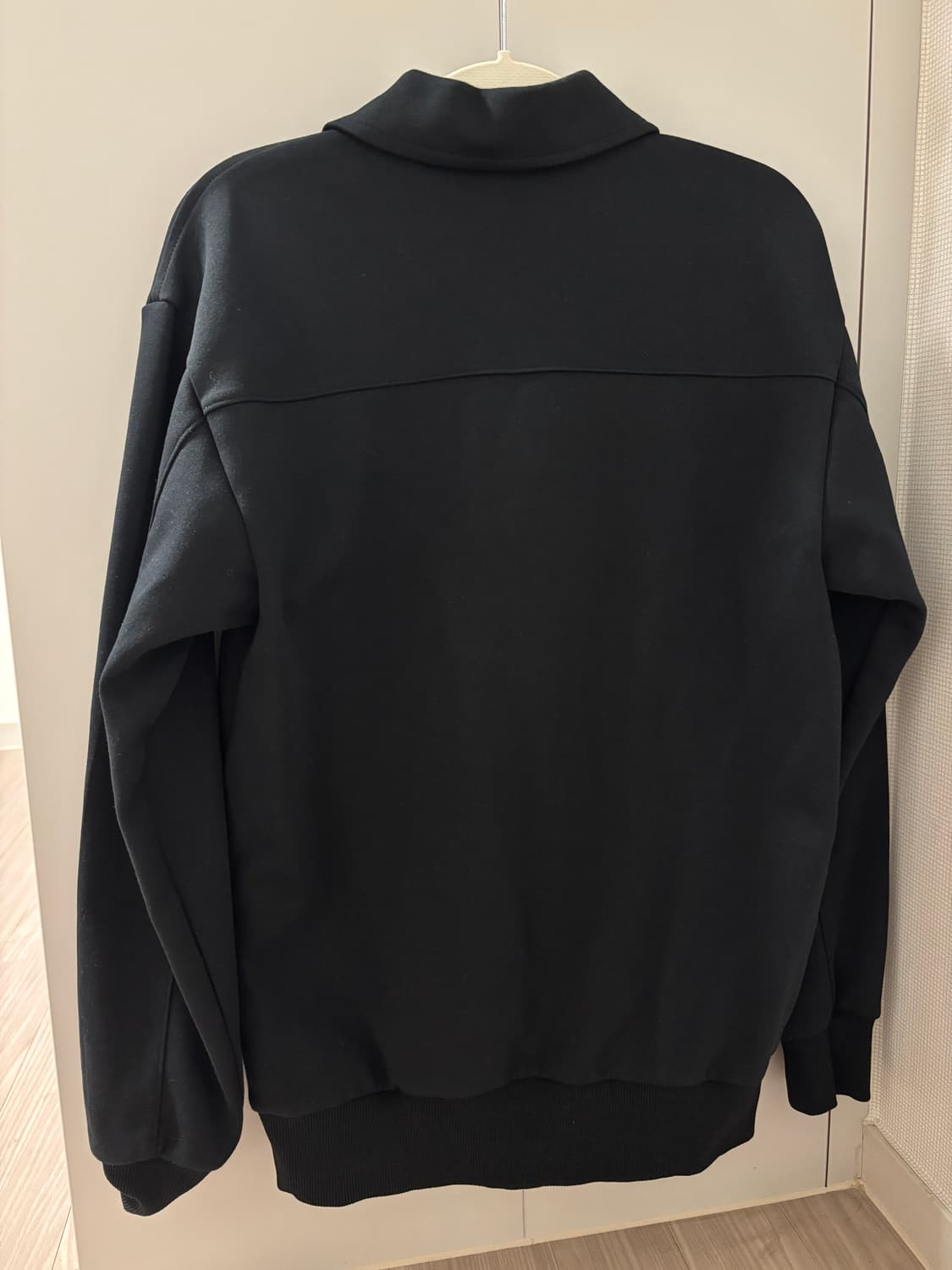 라코스테 카라 맨투맨 90 (xs) 블랙 상품이미지3