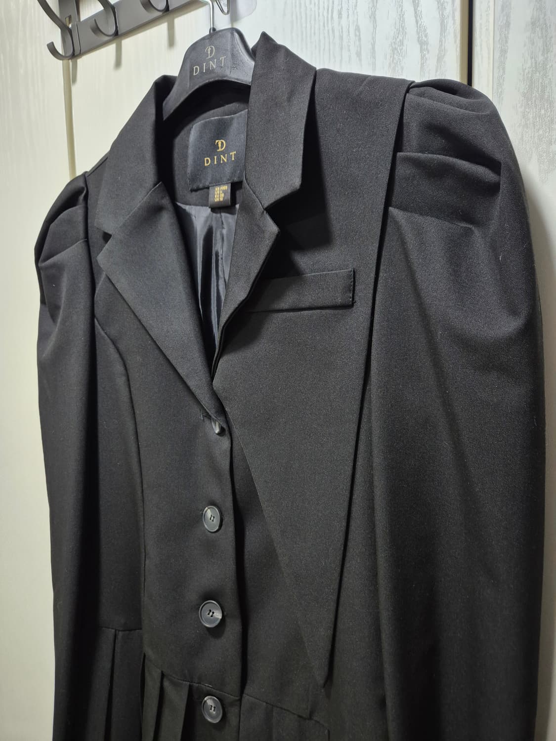 (타임세일)(새상품)DINT 딘트 플리츠 미디 원피스 자켓 상품이미지5