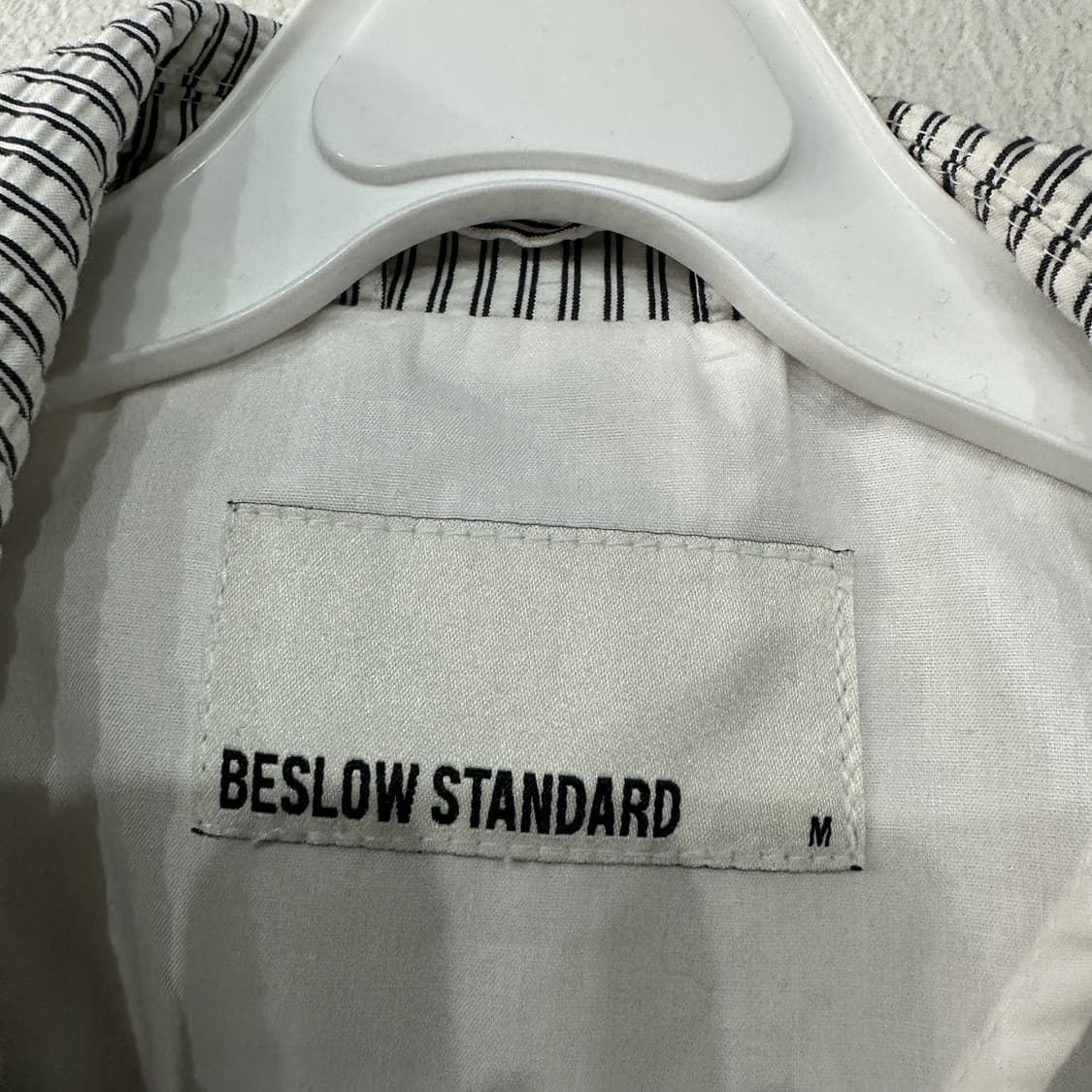 비슬로우스탠다드 시어서커 자켓 블레이저 M 상품이미지3