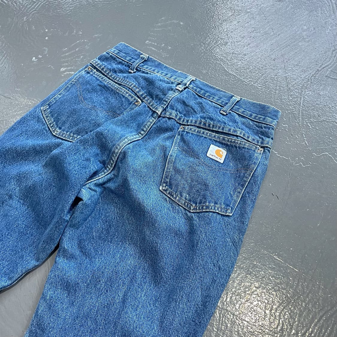 00s 칼하트 블랭킷 데님 팬츠 상품이미지5