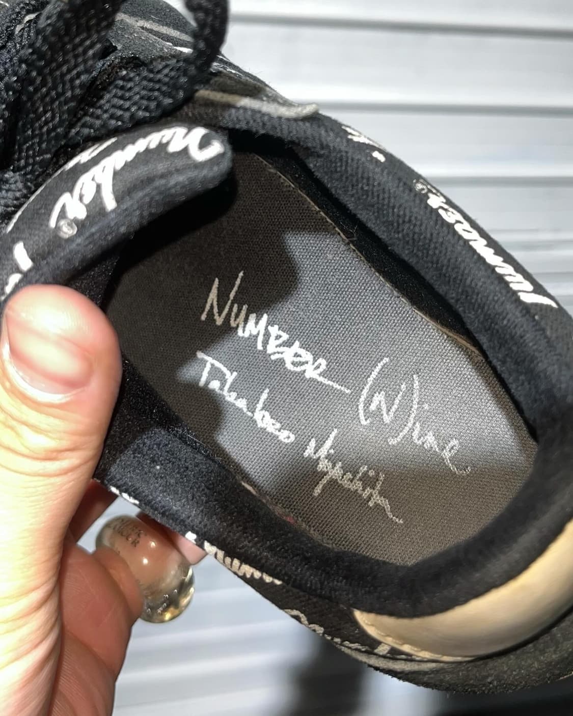Number (n)ine 05aw ths fender sneakers 상품이미지3
