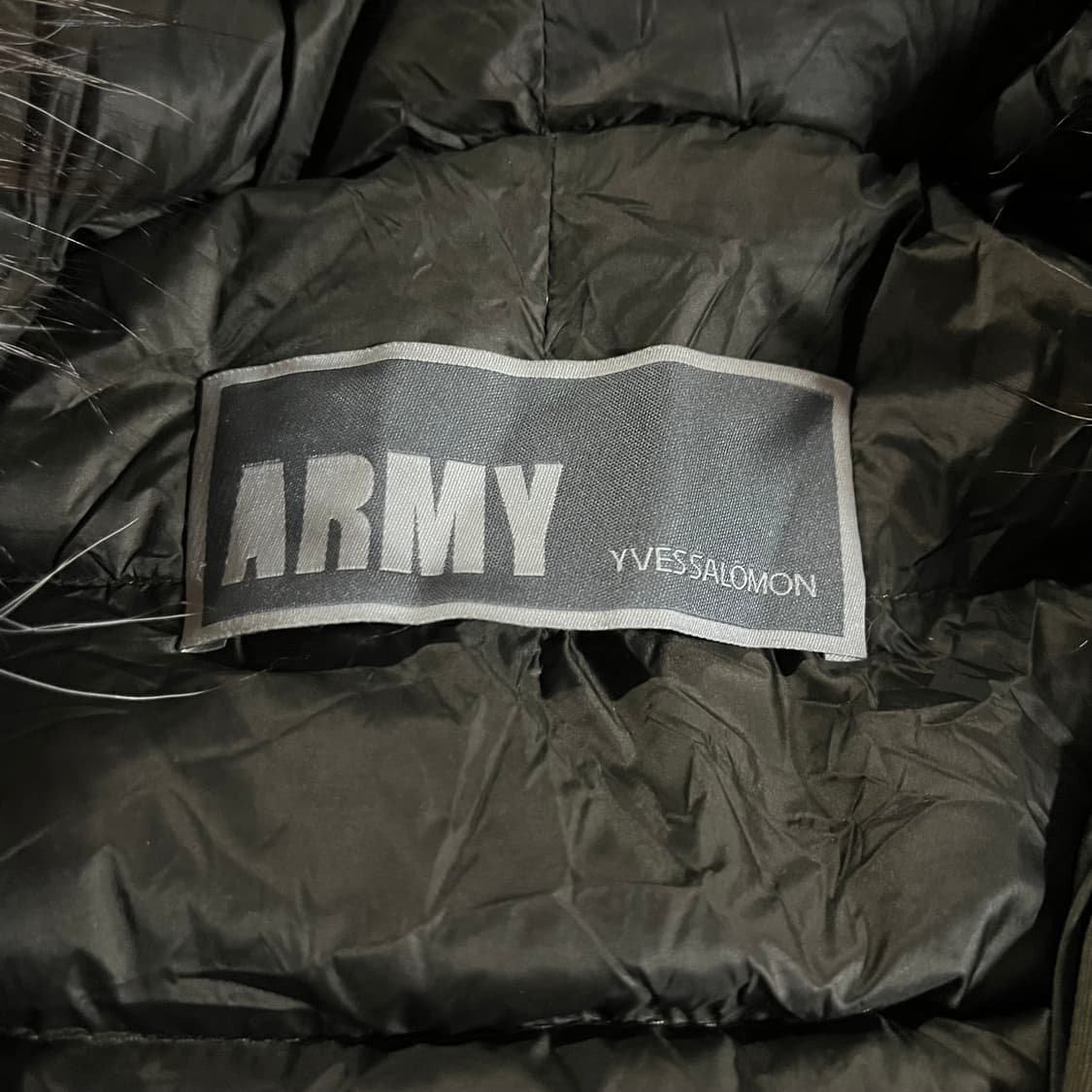 [여55-66] 이브살로몬 아미 폭스퍼 야상패딩 상품이미지6