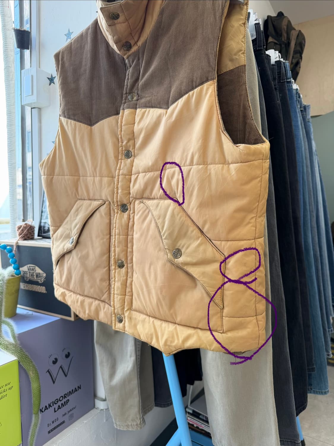 WEEDS button vest 상품이미지3