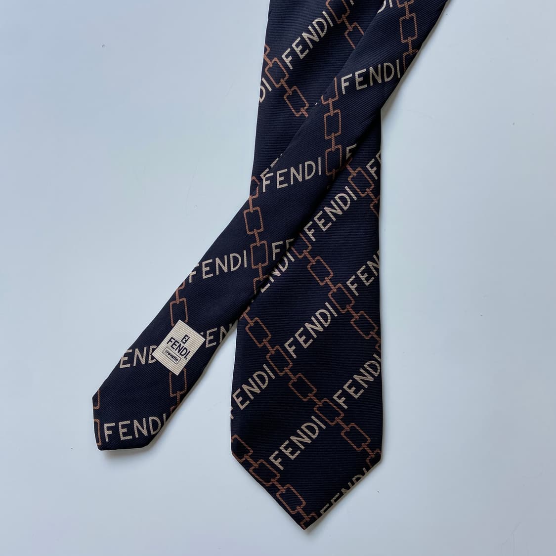 펜디 (FENDI) 영문 모노그램 정품 명품 넥타이 상품이미지2