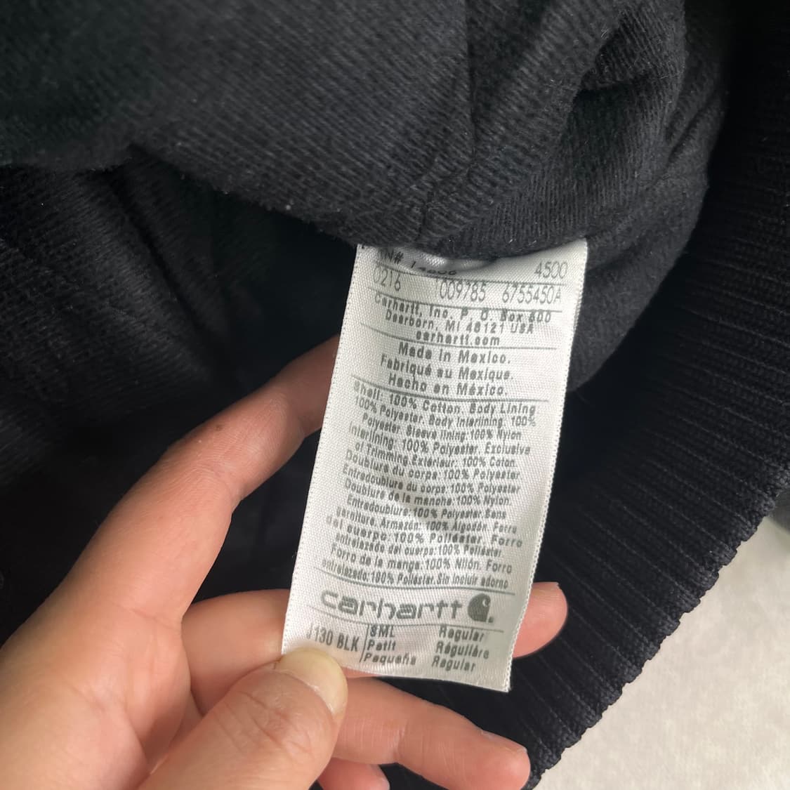 100 칼하트 J130 액티브 워크자켓 상품이미지5