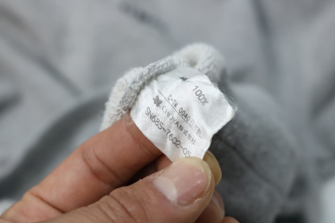 KANSAI MAN 칸사이맨 빈티지 백로고 그래픽 V넥 스웨트셔츠 (L) 상품이미지8