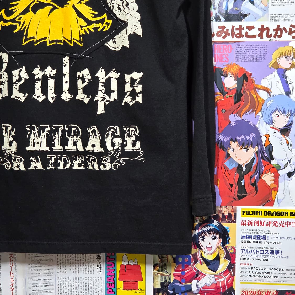 빈티지 펑크 프린팅 PK롱슬리브 상품이미지8