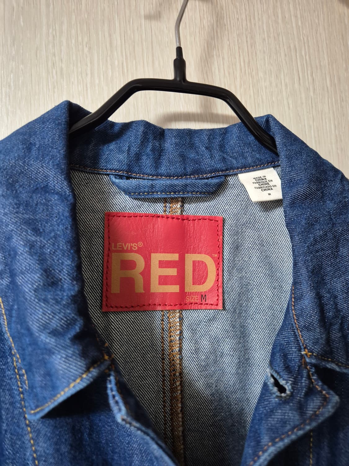 리바이스 엔지니어드 코트 자켓 레드라인 m 남성 상품이미지4